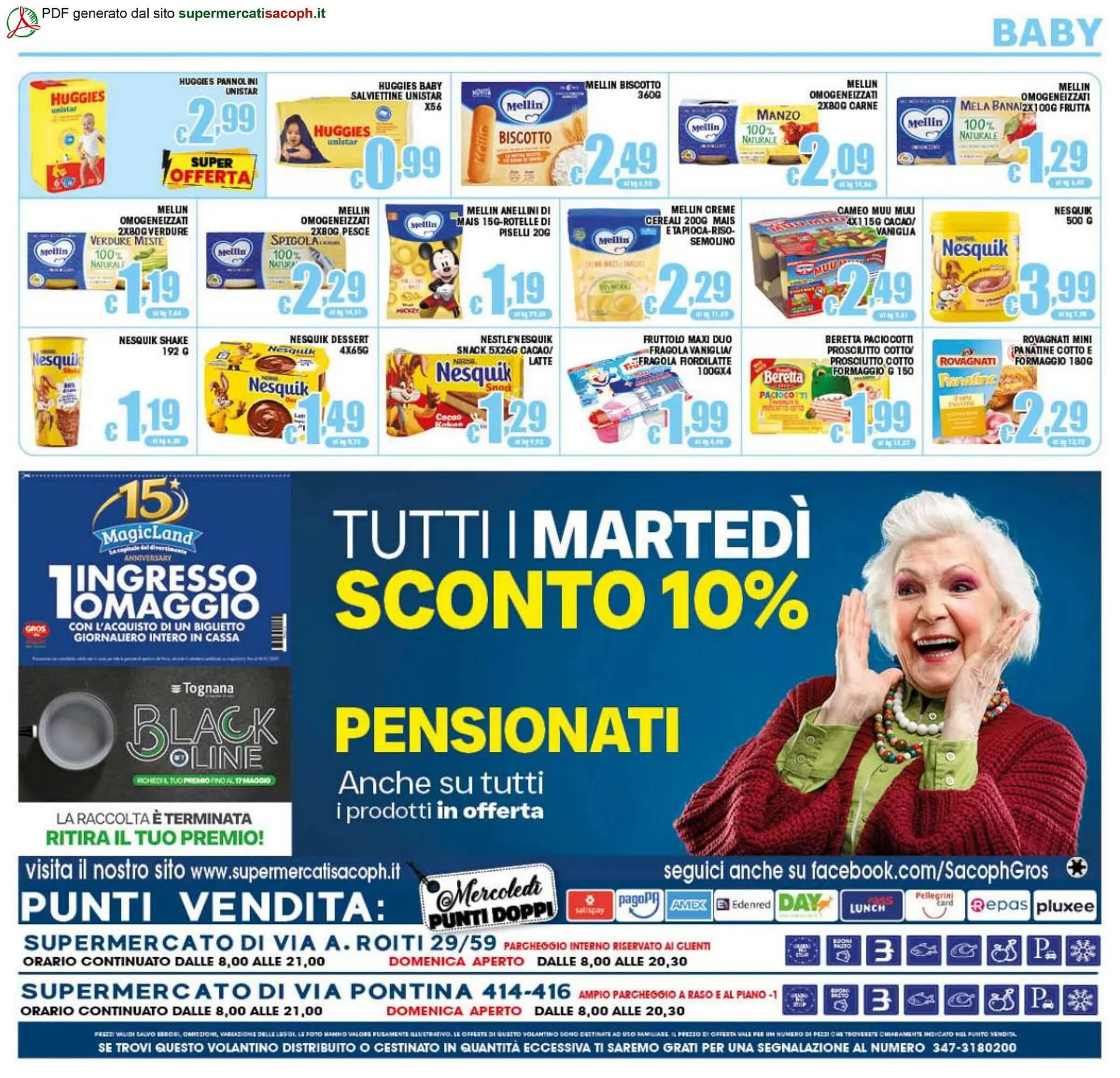 Volantino Sacoph da 8 maggio a 18 maggio di 2026 - Pagina del volantino 20