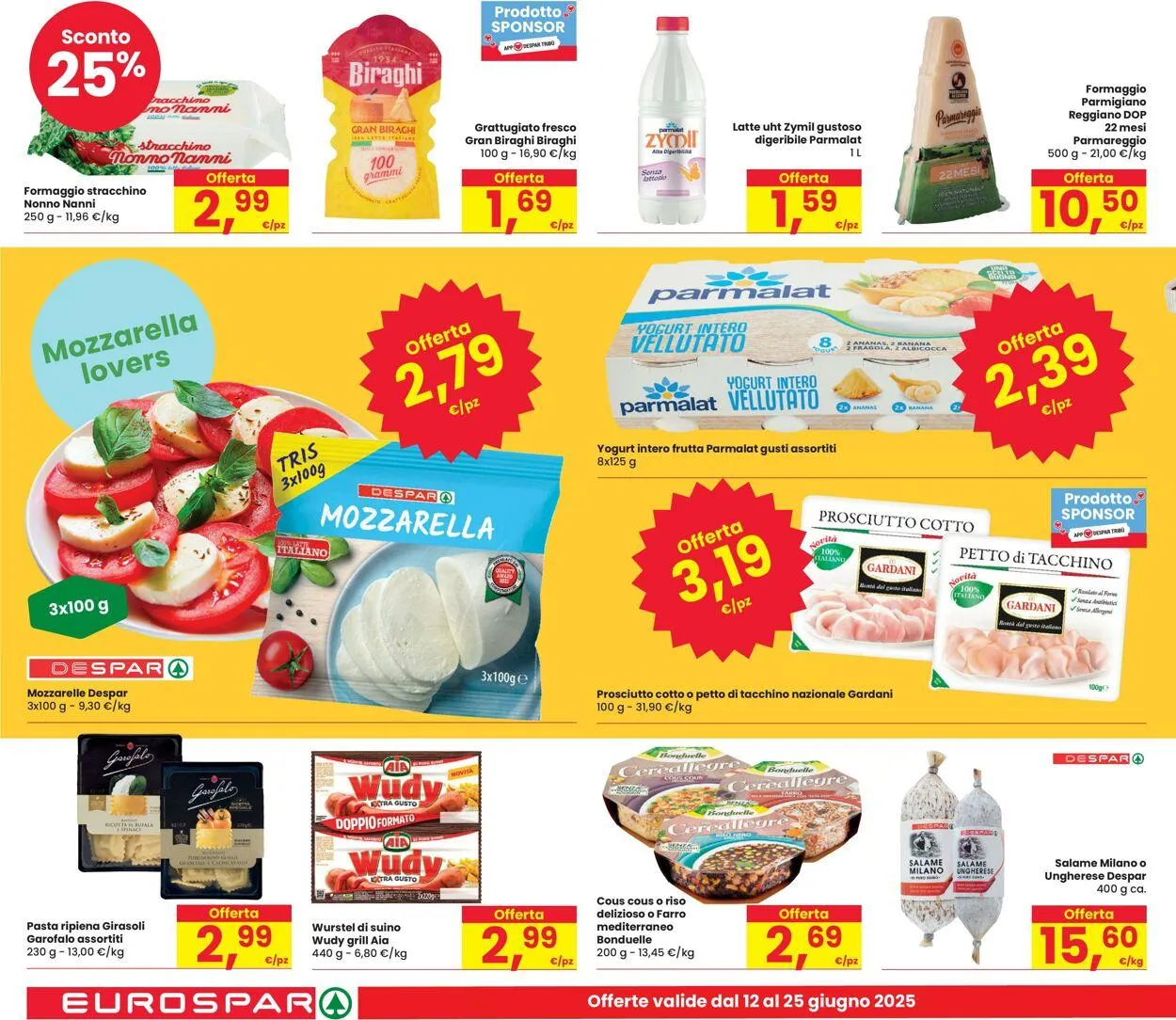 Eurospar Volantino attuale da 12 giugno a 25 giugno di 2025 - Pagina del volantino 10