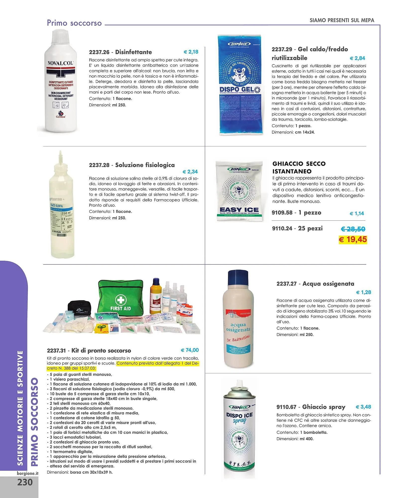 Volantino Borgione Sport da 31 dicembre a 31 dicembre di 2025 - Pagina del volantino 230