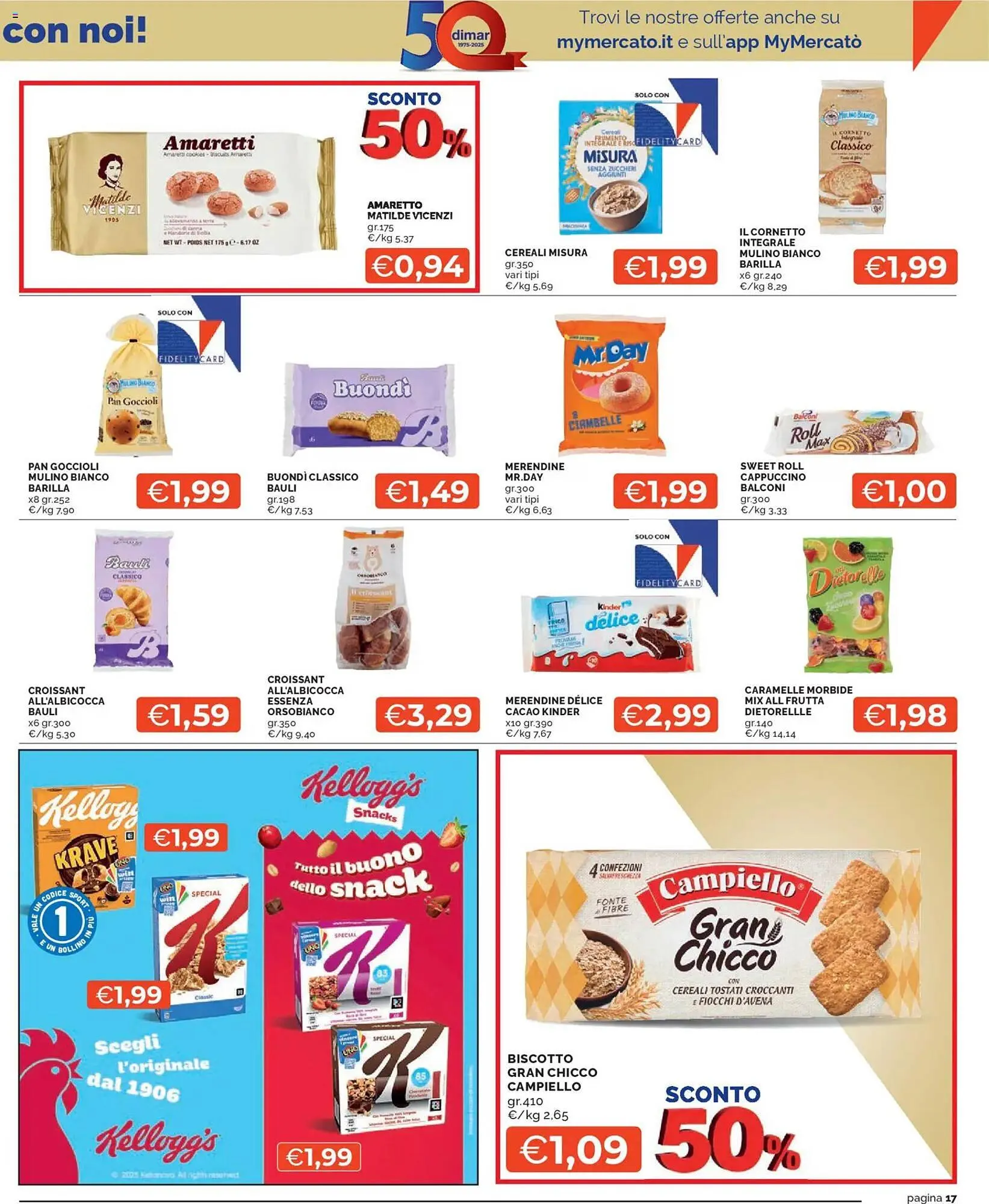 Volantino Mercatò da 27 ottobre a 9 novembre di 2025 - Pagina del volantino 17