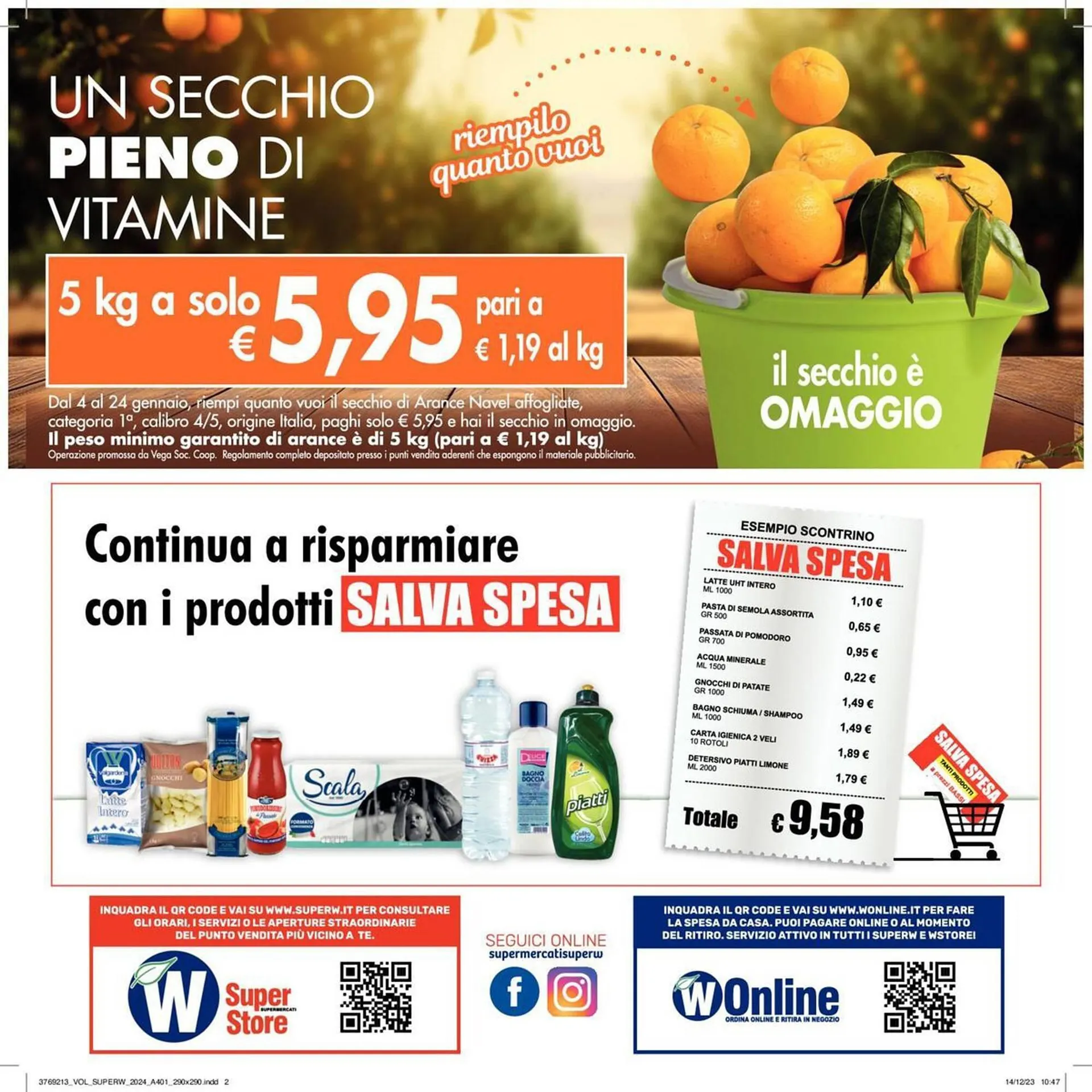 Volantino SuperW da 17 gennaio a 24 gennaio di 2024 - Pagina del volantino 12