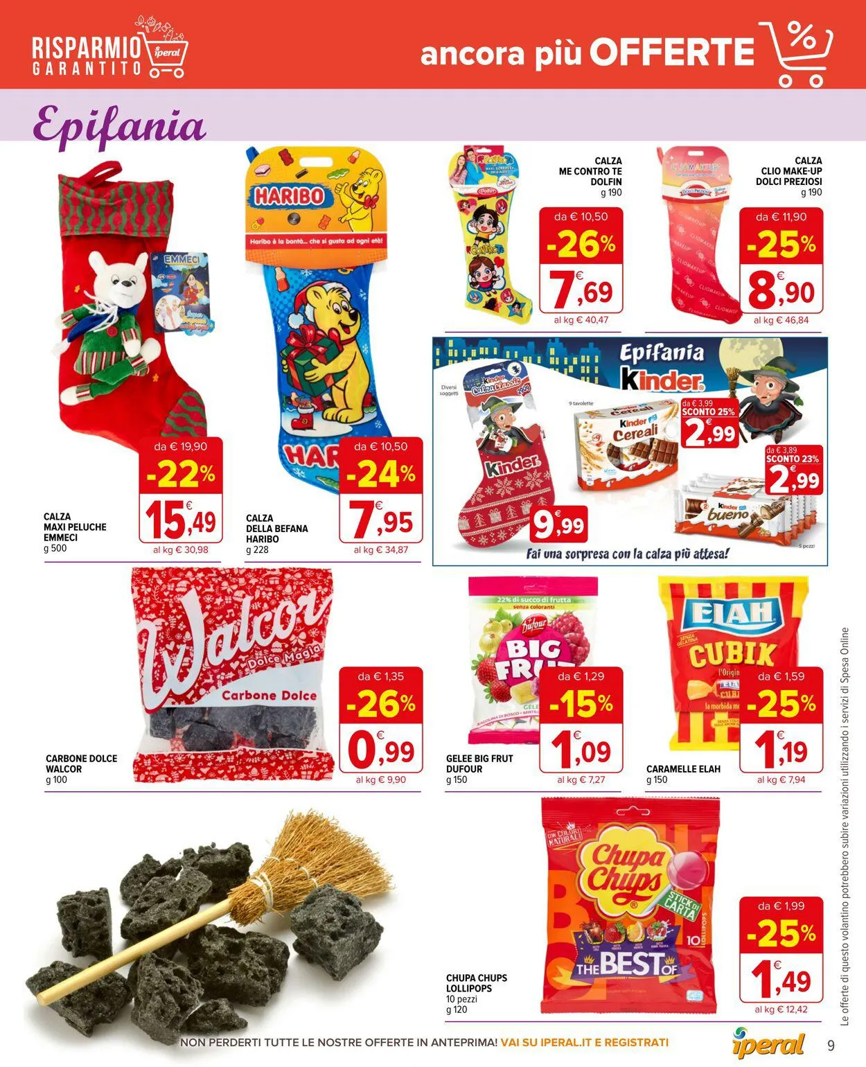 Iperal Volantino attuale da 3 gennaio a 16 gennaio di 2024 - Pagina del volantino 9