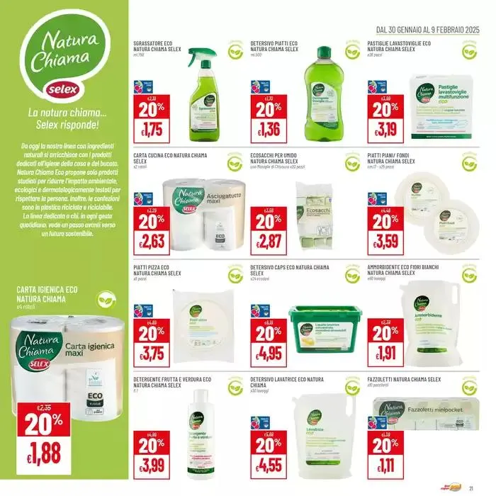 Grandi marche sconti fino al 50% da 30 gennaio a 9 febbraio di 2025 - Pagina del volantino 21