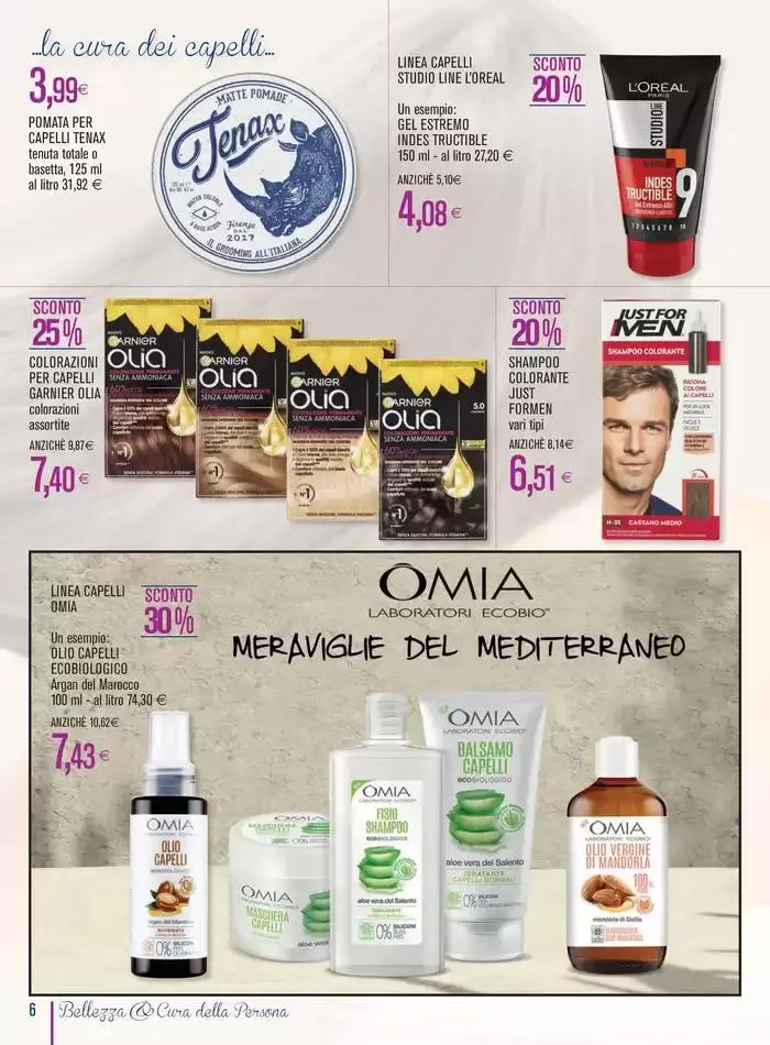 Bellezza& cura della persona da 27 marzo a 19 aprile di 2025 - Pagina del volantino 6