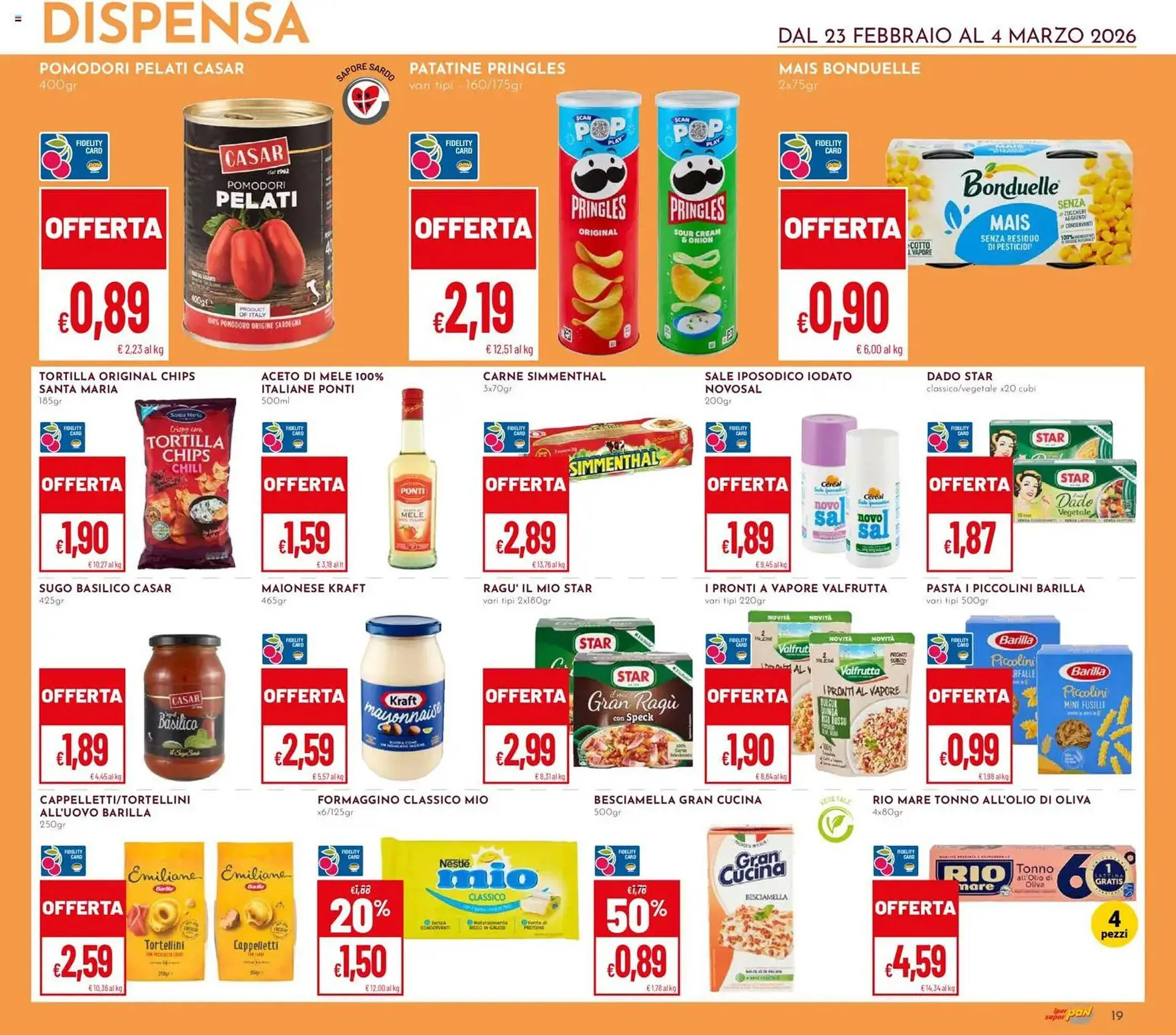 Volantino Pan da 23 febbraio a 4 marzo di 2026 - Pagina del volantino 19