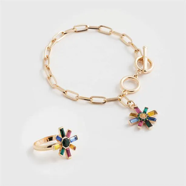 Set Party Look 3 - Bracciale e Anello Libra