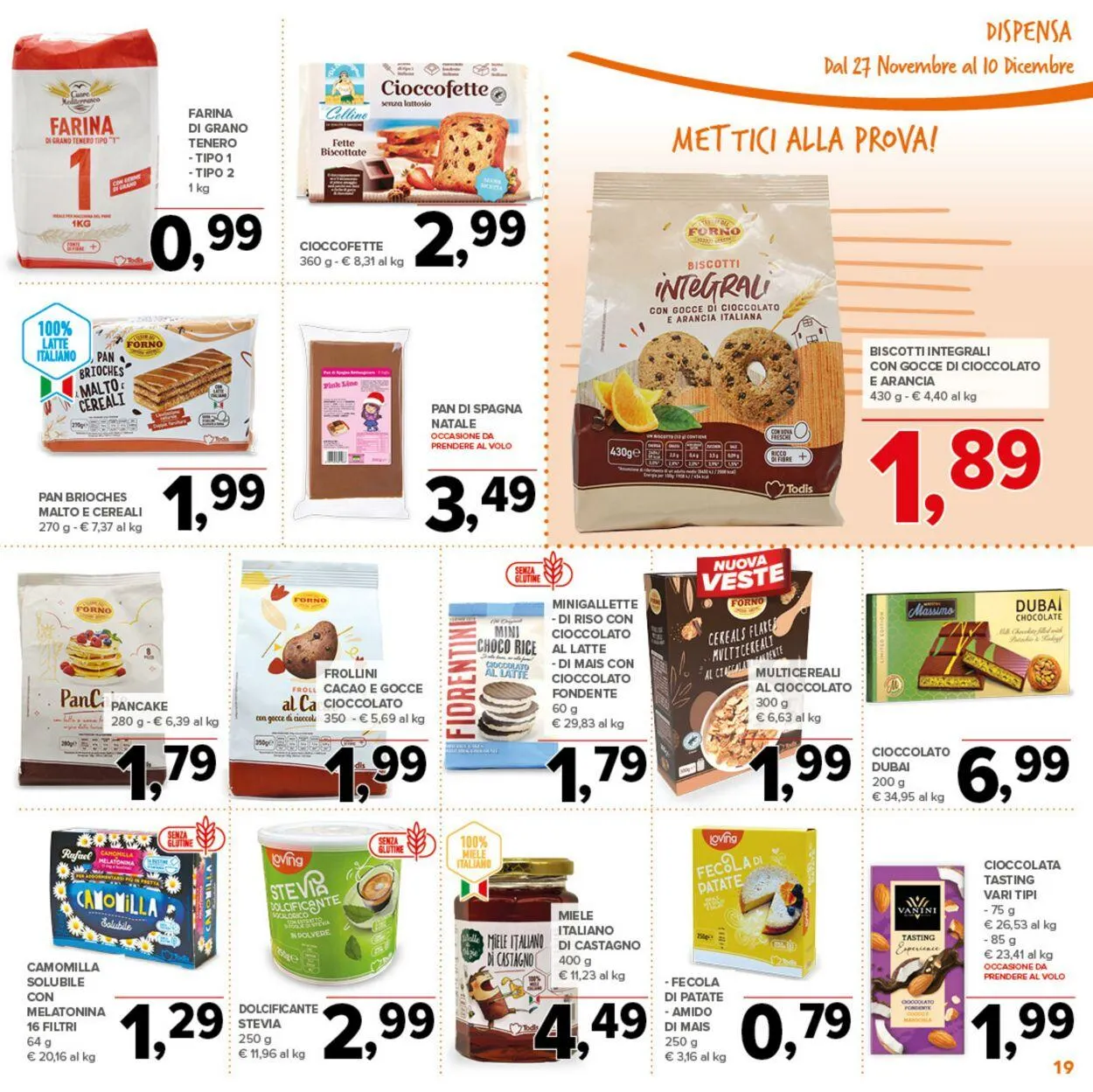 Todis Volantino attuale da 27 novembre a 10 dicembre di 2025 - Pagina del volantino 19