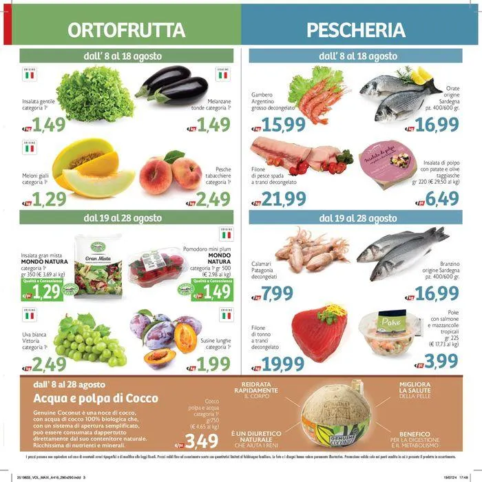 Super offerte da 8 agosto a 28 agosto di 2024 - Pagina del volantino 3