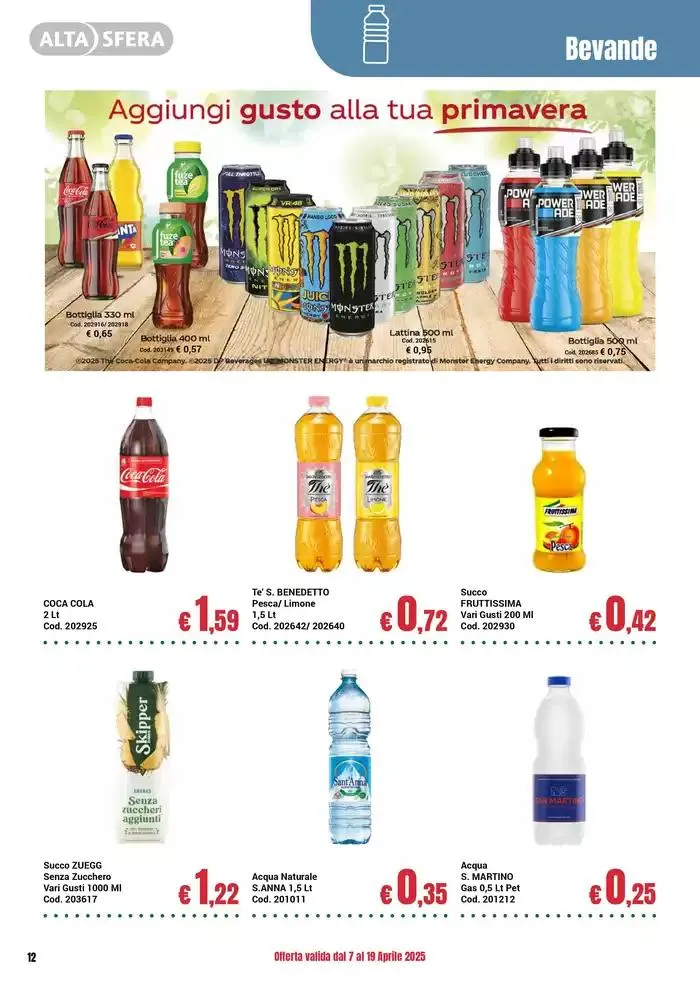 Promo cash da 7 aprile a 19 aprile di 2025 - Pagina del volantino 12