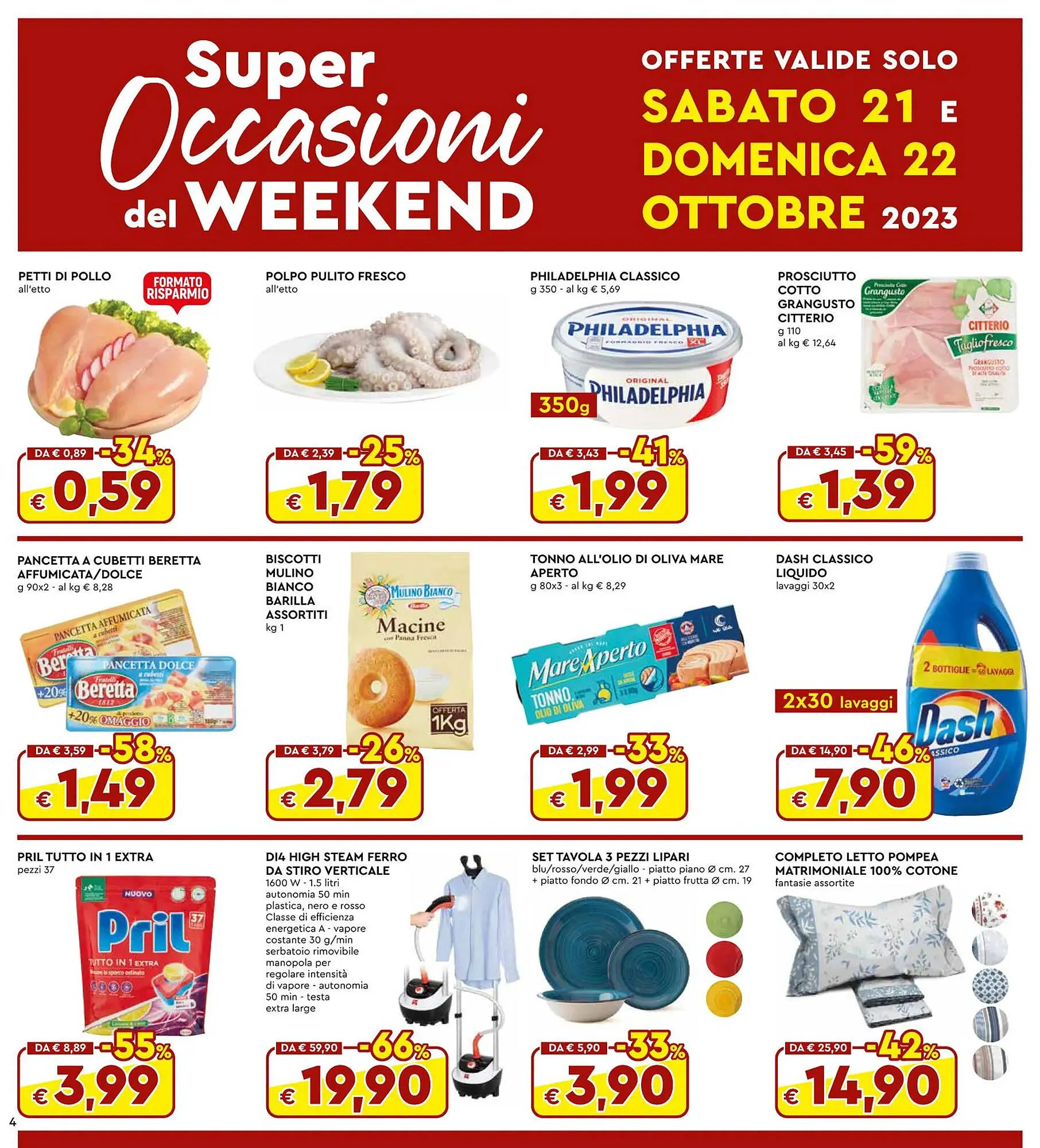 Volantino Galassia da 19 ottobre a 1 novembre di 2023 - Pagina del volantino 4