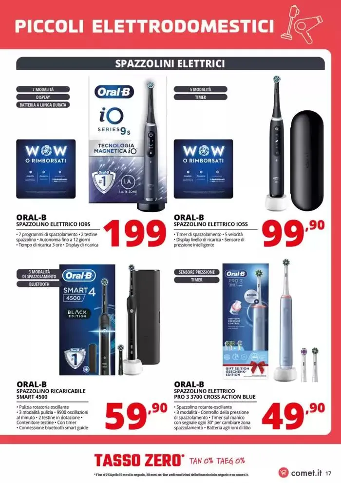 Speciale Piccoli Elettrodomestici! da 17 aprile a 7 maggio di 2025 - Pagina del volantino 17