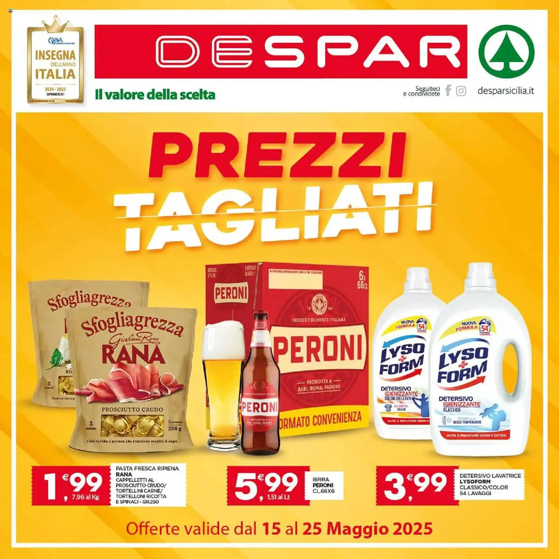 Volantino Despar da 15 maggio a 25 maggio di 2025 - Pagina del volantino 1
