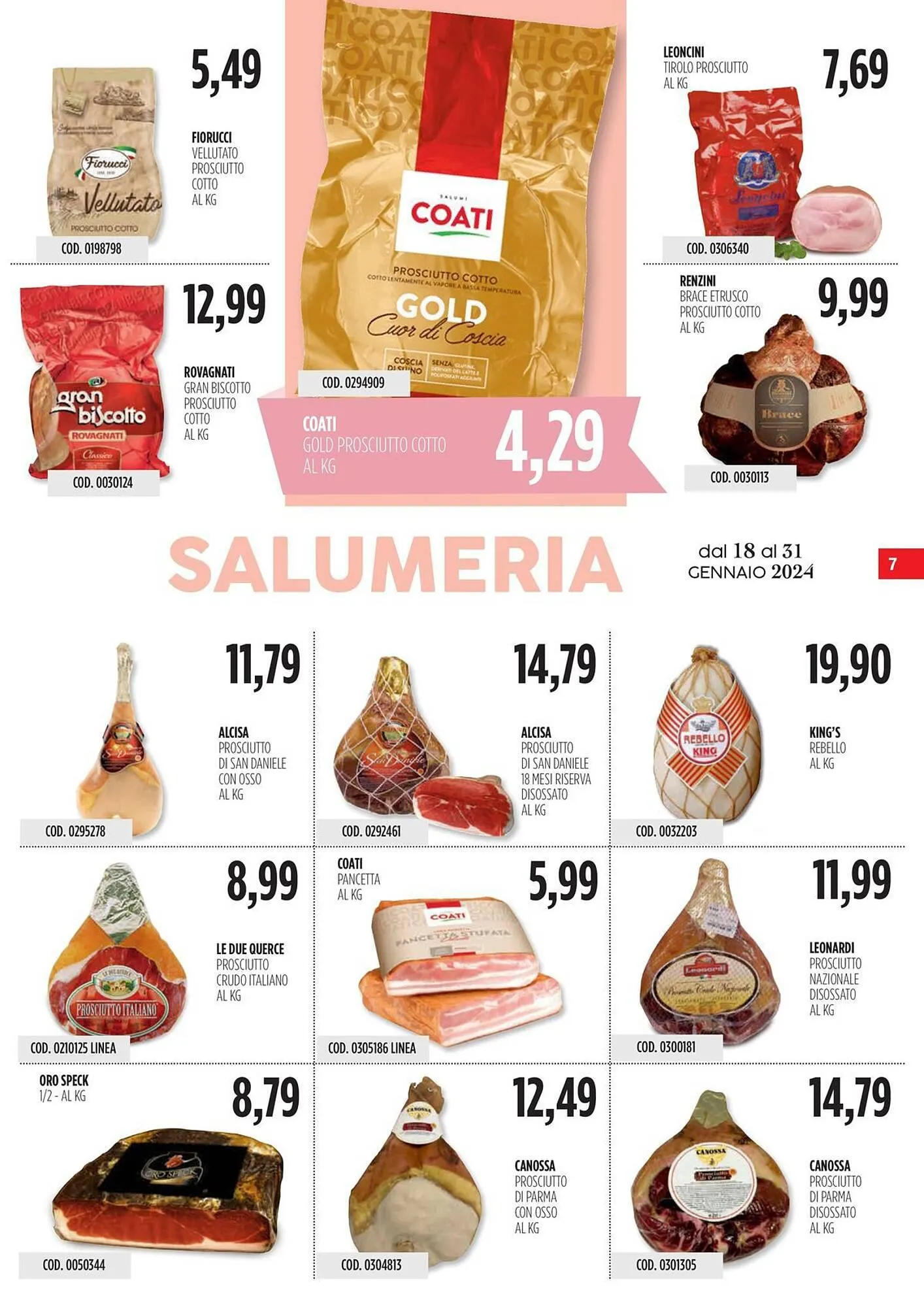 Volantino Carico Cash & Carry da 18 gennaio a 31 gennaio di 2024 - Pagina del volantino 7