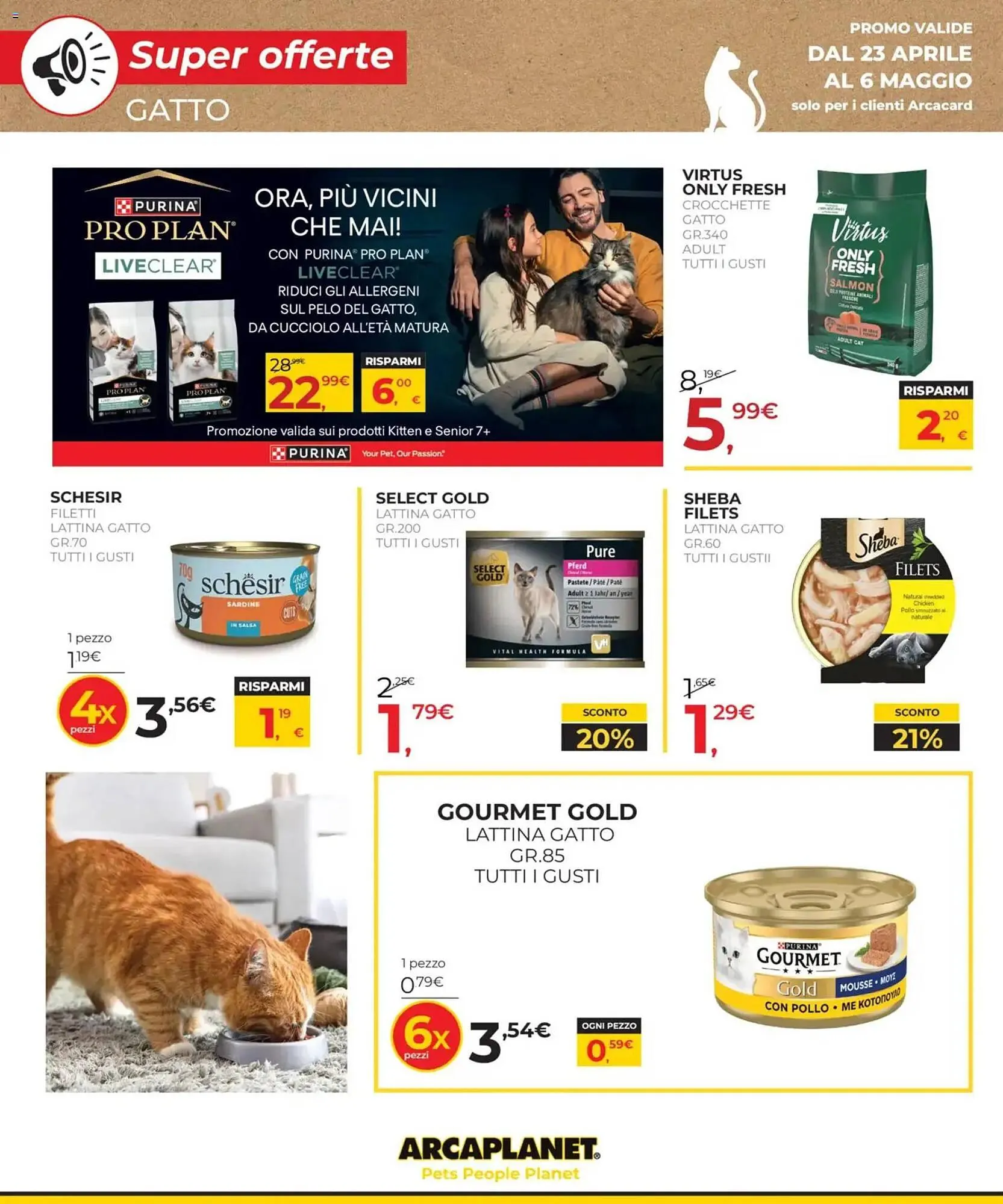 Volantino Arcaplanet da 23 aprile a 6 maggio di 2026 - Pagina del volantino 10