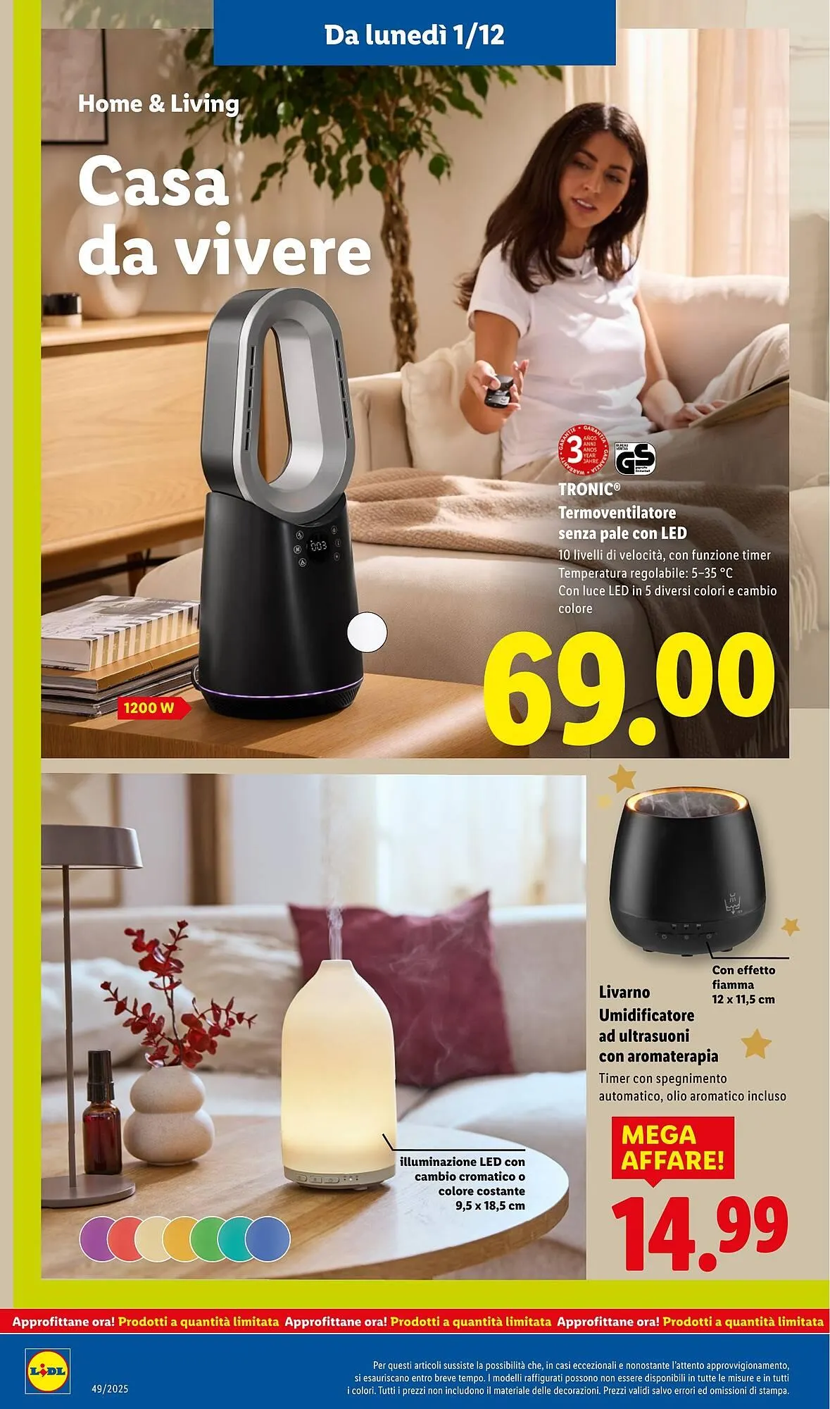 Volantino Lidl da 1 dicembre a 7 dicembre di 2025 - Pagina del volantino 34