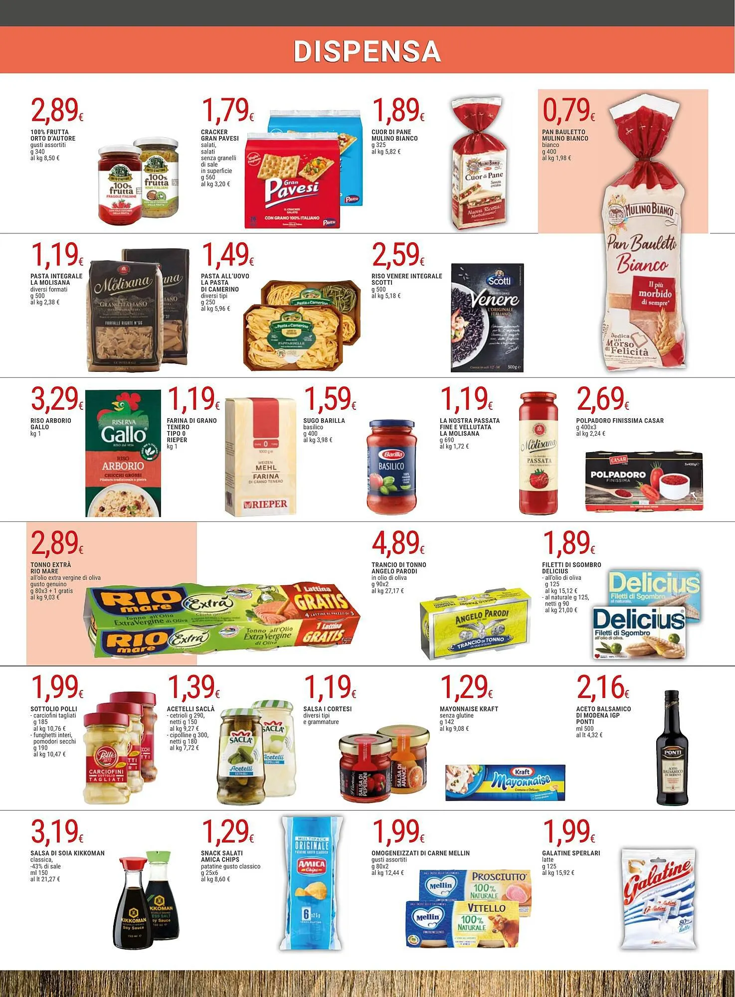 Volantino Doro Supermercati da 9 gennaio a 21 gennaio di 2024 - Pagina del volantino 9