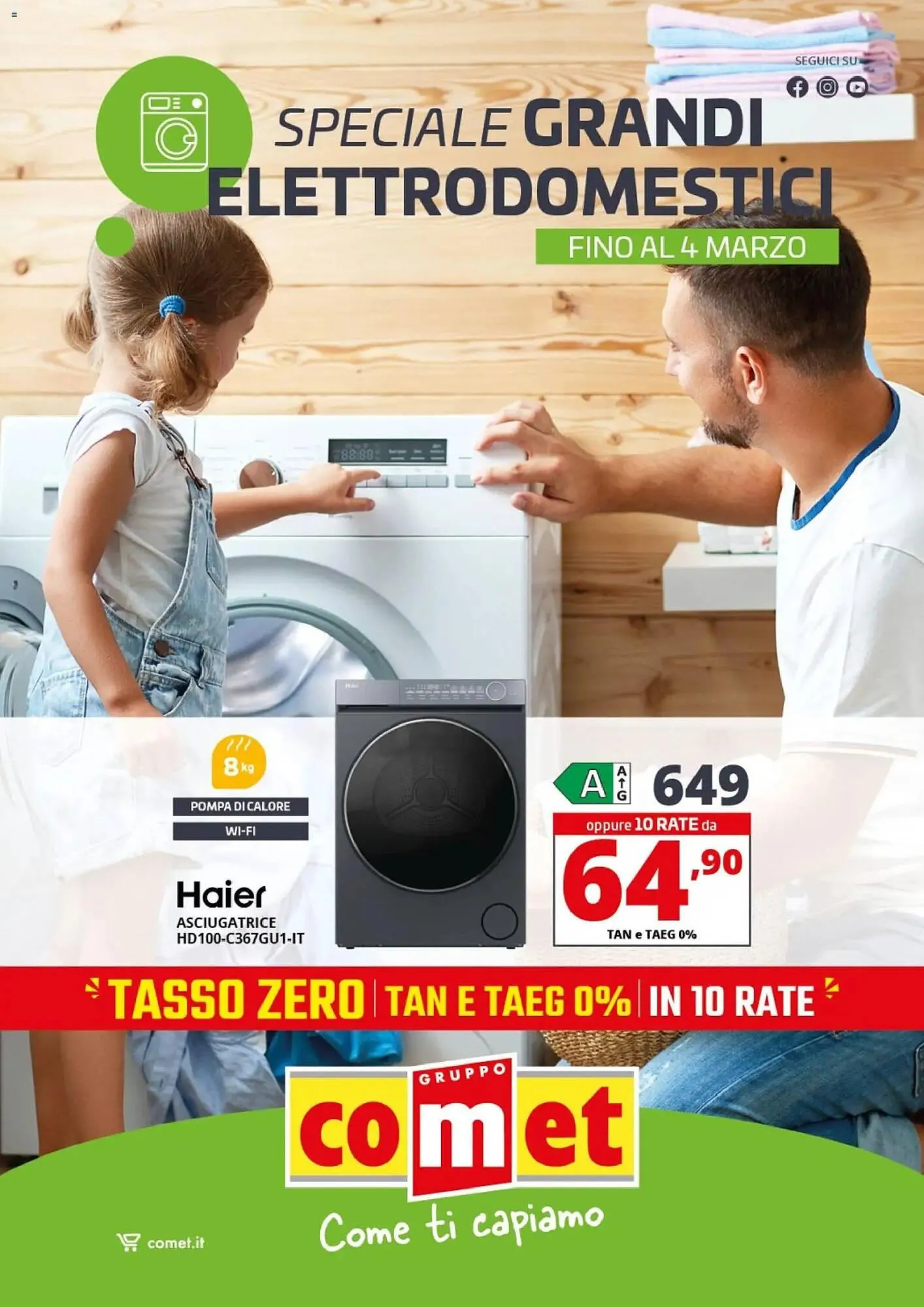 Volantino Comet da 24 febbraio a 4 marzo di 2026 - Pagina del volantino 1