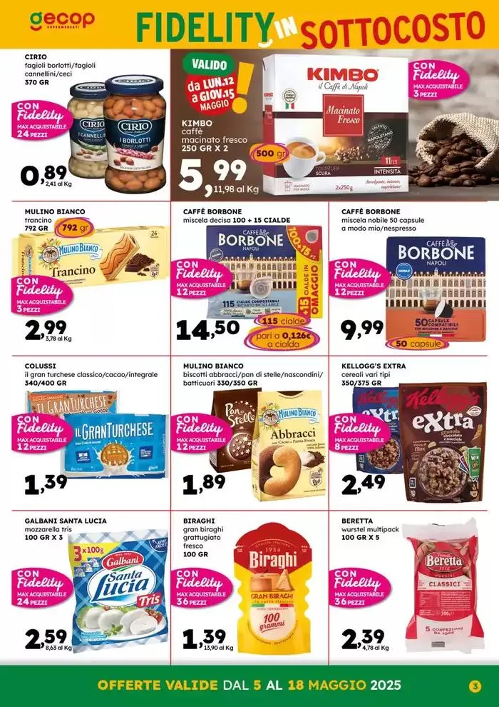Fidelity in sottocosto da 5 maggio a 18 maggio di 2025 - Pagina del volantino 3