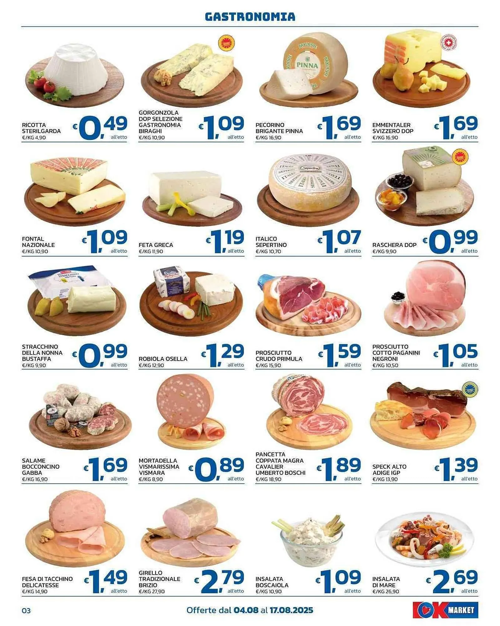 Volantino Ok Market da 4 agosto a 17 agosto di 2025 - Pagina del volantino 3