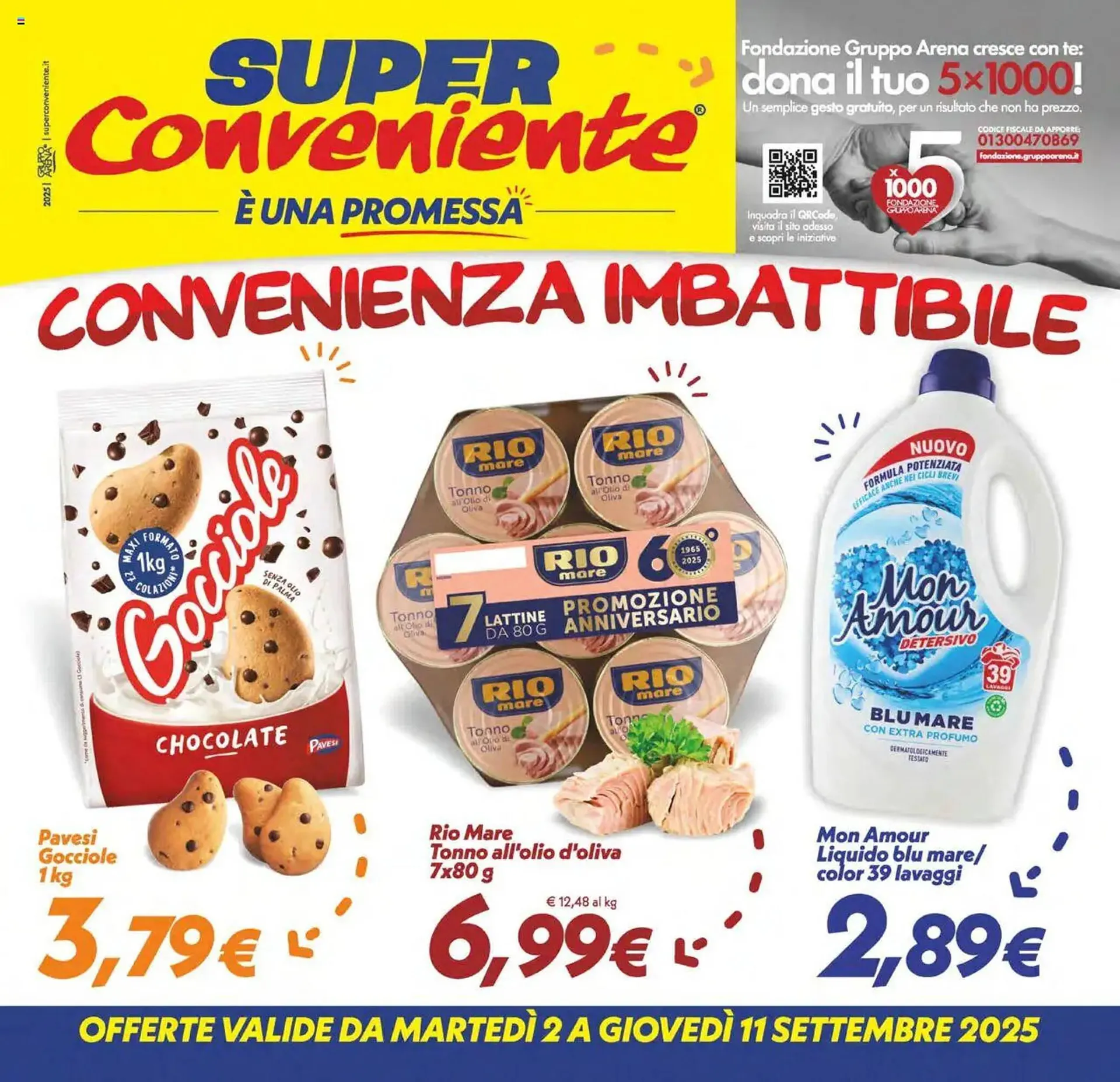 Volantino Iper Super Conveniente da 2 settembre a 11 settembre di 2025 - Pagina del volantino 1