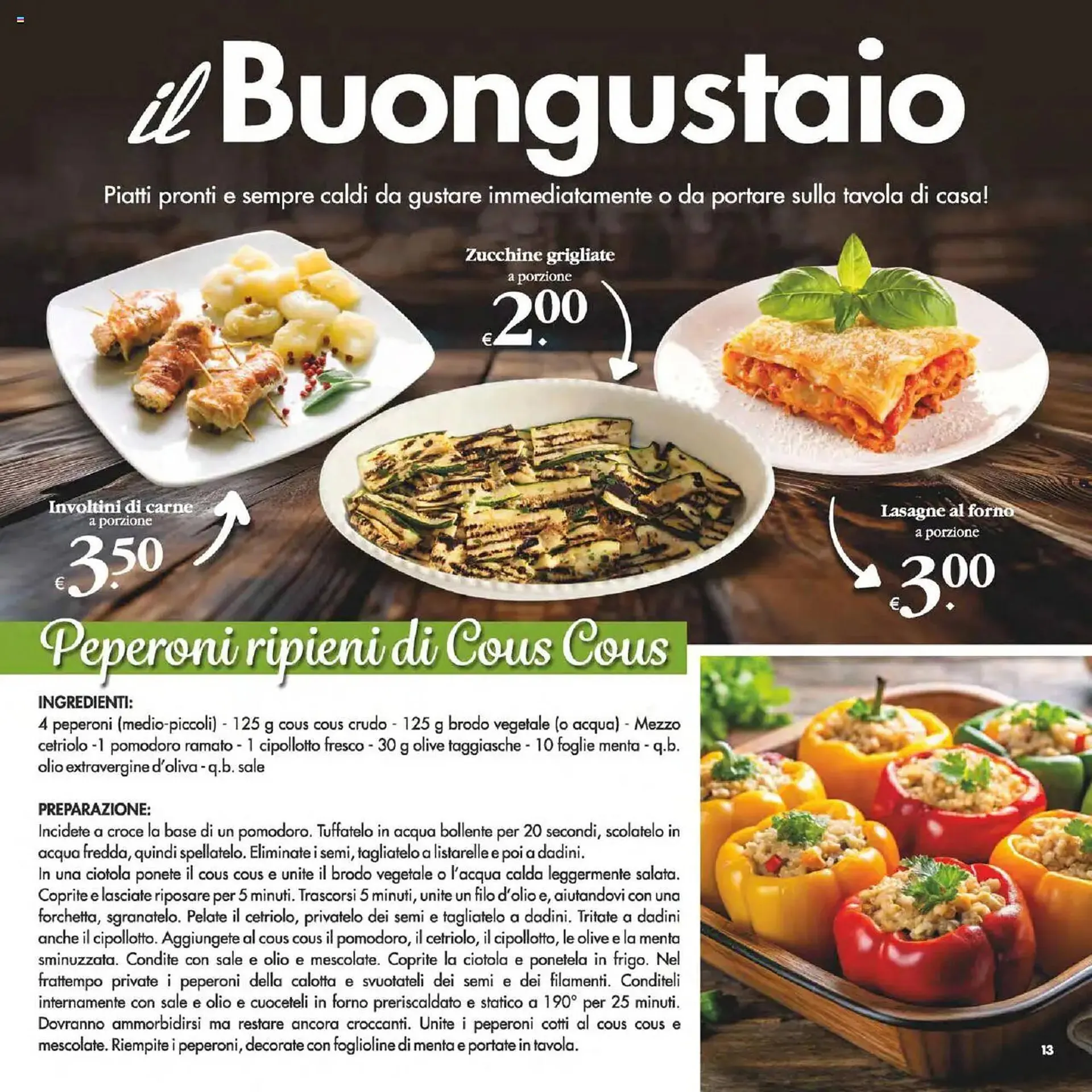 Volantino Gourmet Déco da 13 giugno a 23 giugno di 2025 - Pagina del volantino 13