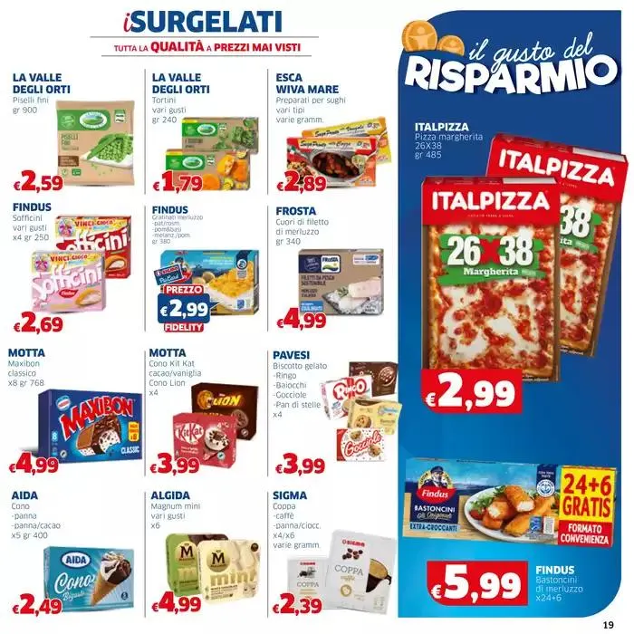 Il gusto del risparmio da 8 maggio a 21 maggio di 2025 - Pagina del volantino 19