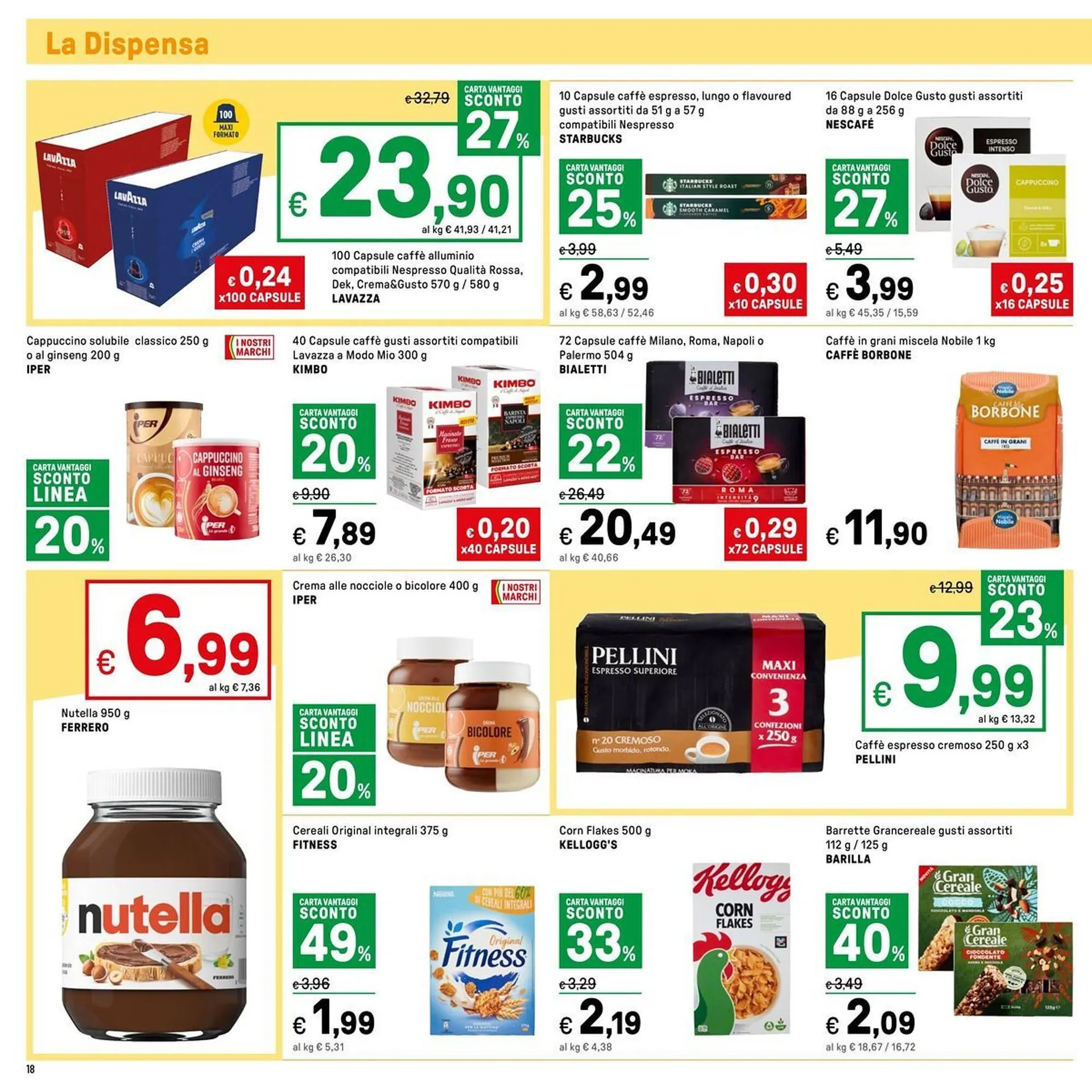 Volantino Iper La Grande da 1 agosto a 10 agosto di 2025 - Pagina del volantino 18