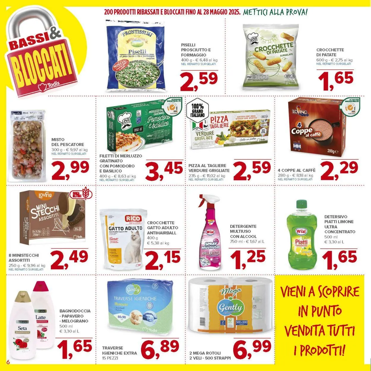 Todis Volantino attuale da 11 giugno a 25 giugno di 2025 - Pagina del volantino 6