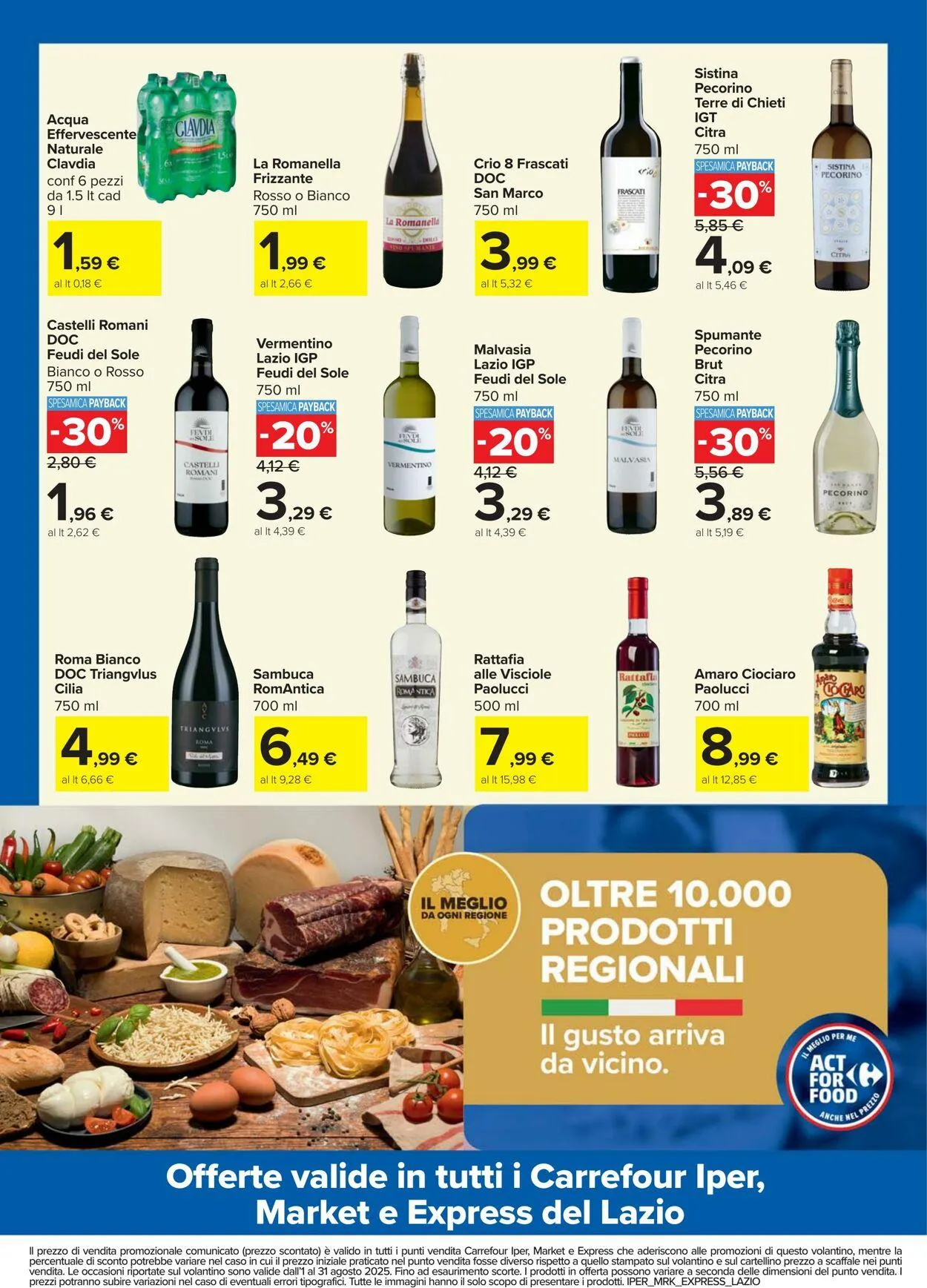 Carrefour Volantino attuale da 1 agosto a 31 agosto di 2025 - Pagina del volantino 4