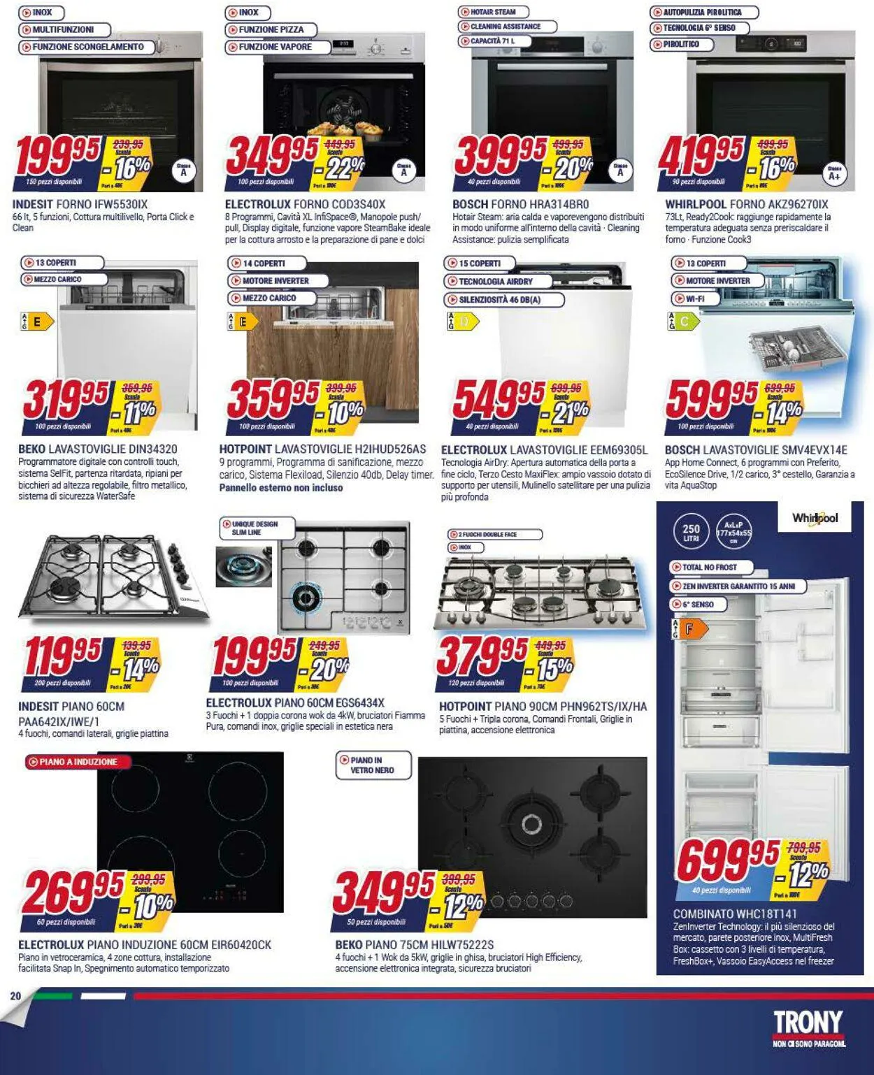 Trony - Palermo Volantino attuale da 27 dicembre a 17 gennaio di 2024 - Pagina del volantino 20