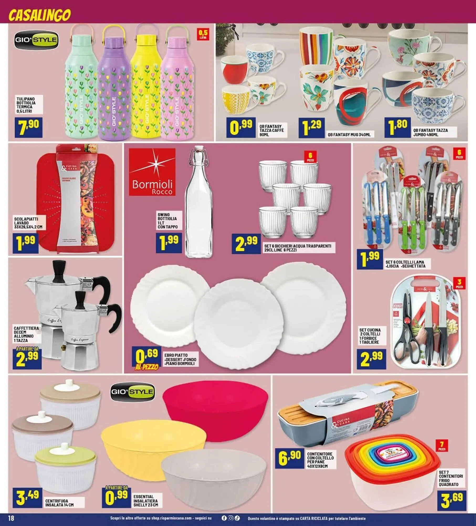 Volantino Risparmio Casa da 20 settembre a 12 ottobre di 2025 - Pagina del volantino 18