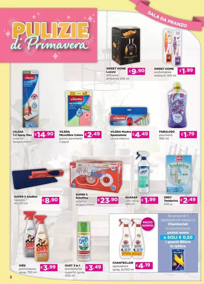 Pulizie di Primavera da 10 aprile a 29 aprile di 2025 - Pagina del volantino 2