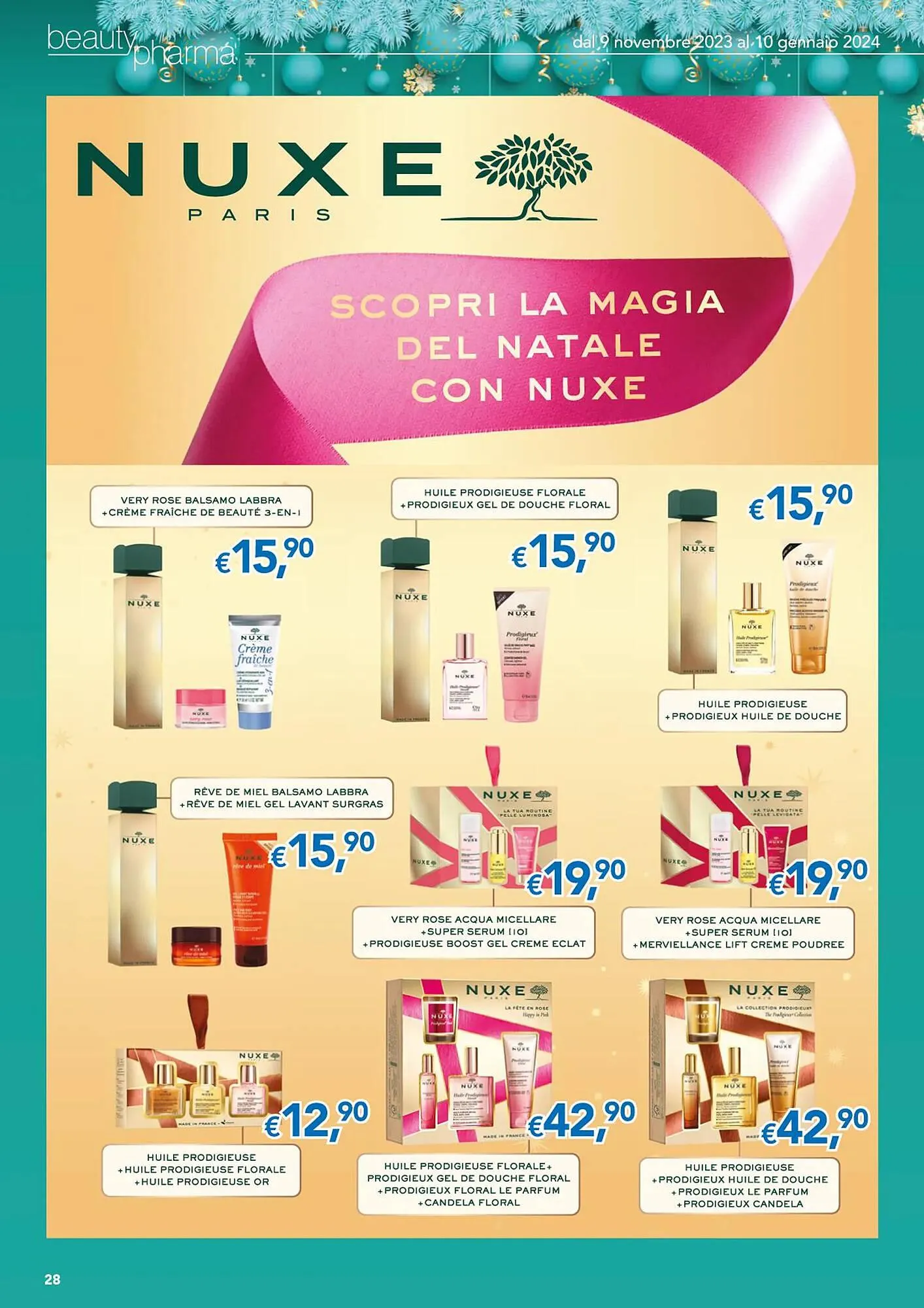 Volantino Migross Supermercati e Market da 9 novembre a 10 gennaio di 2024 - Pagina del volantino 28