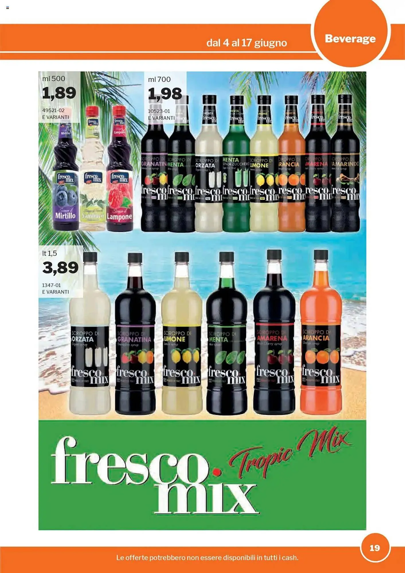 Volantino GrosMarket da 4 giugno a 17 giugno di 2025 - Pagina del volantino 19