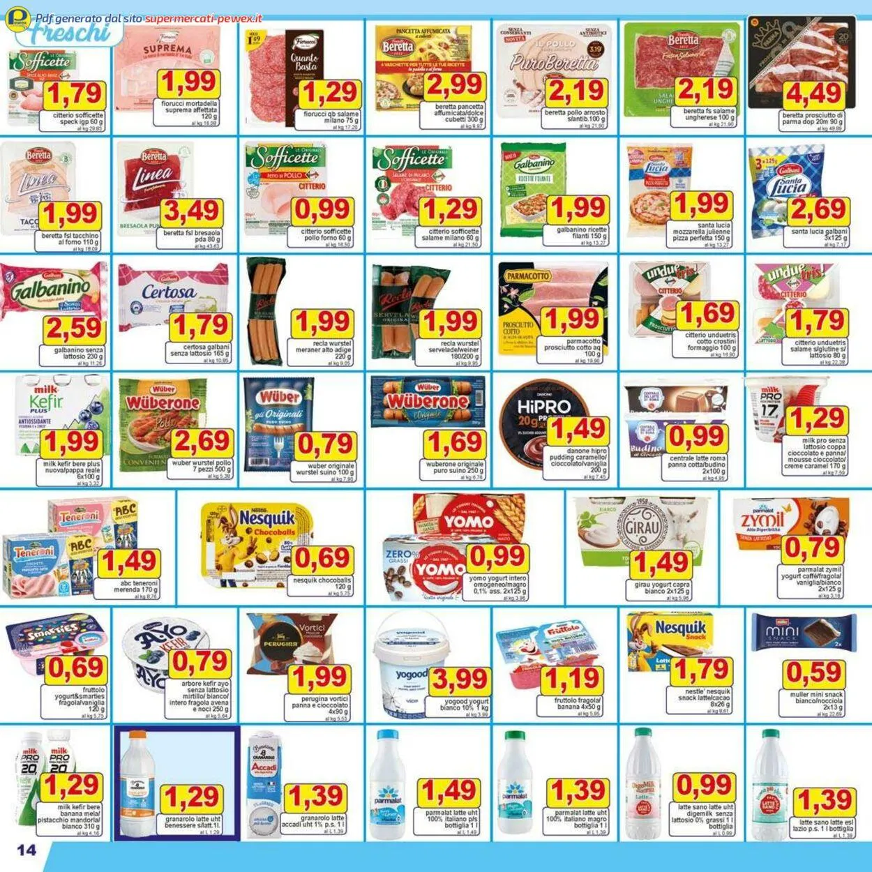 Pewex Volantino attuale da 26 novembre a 10 dicembre di 2024 - Pagina del volantino 14