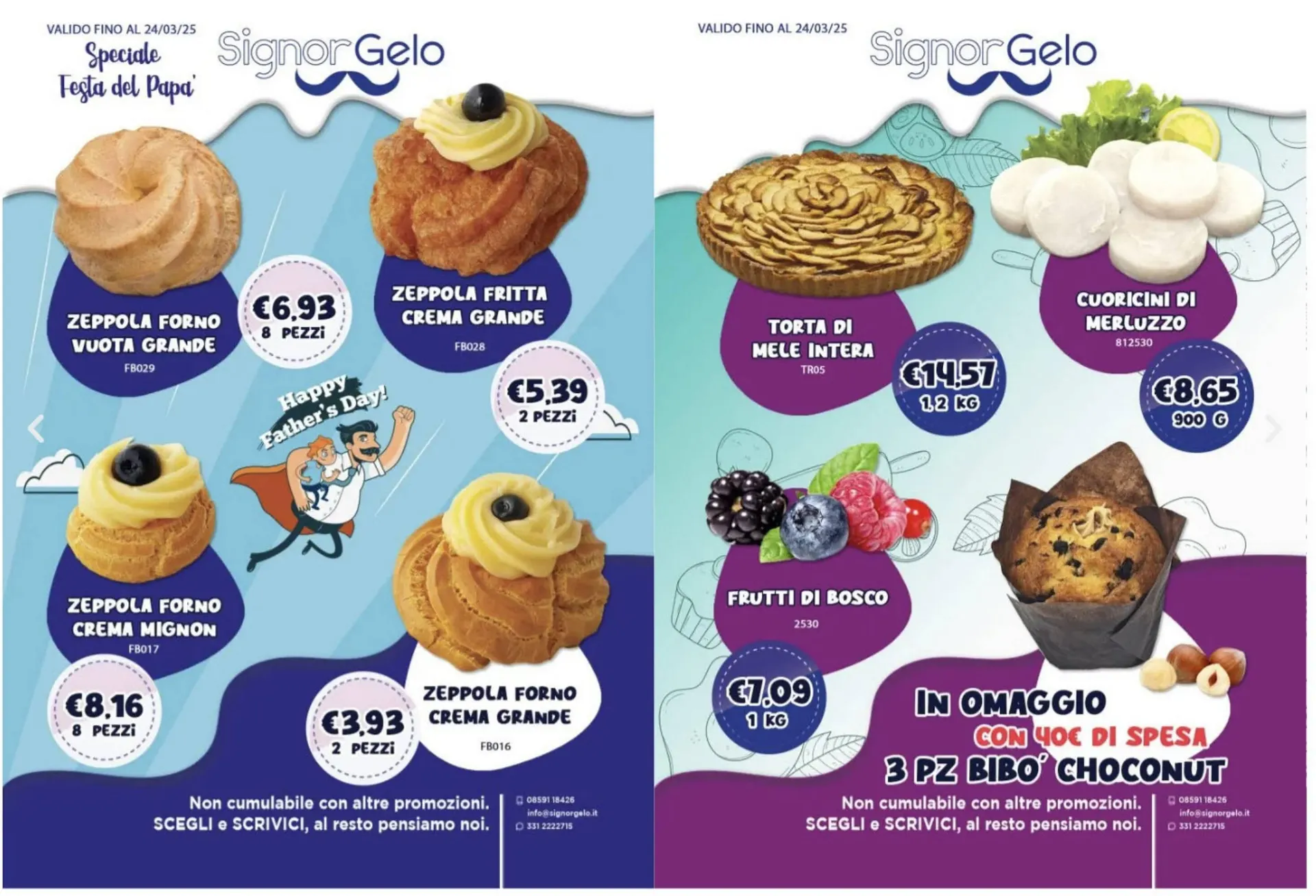 Volantino Signor Gelo - 1