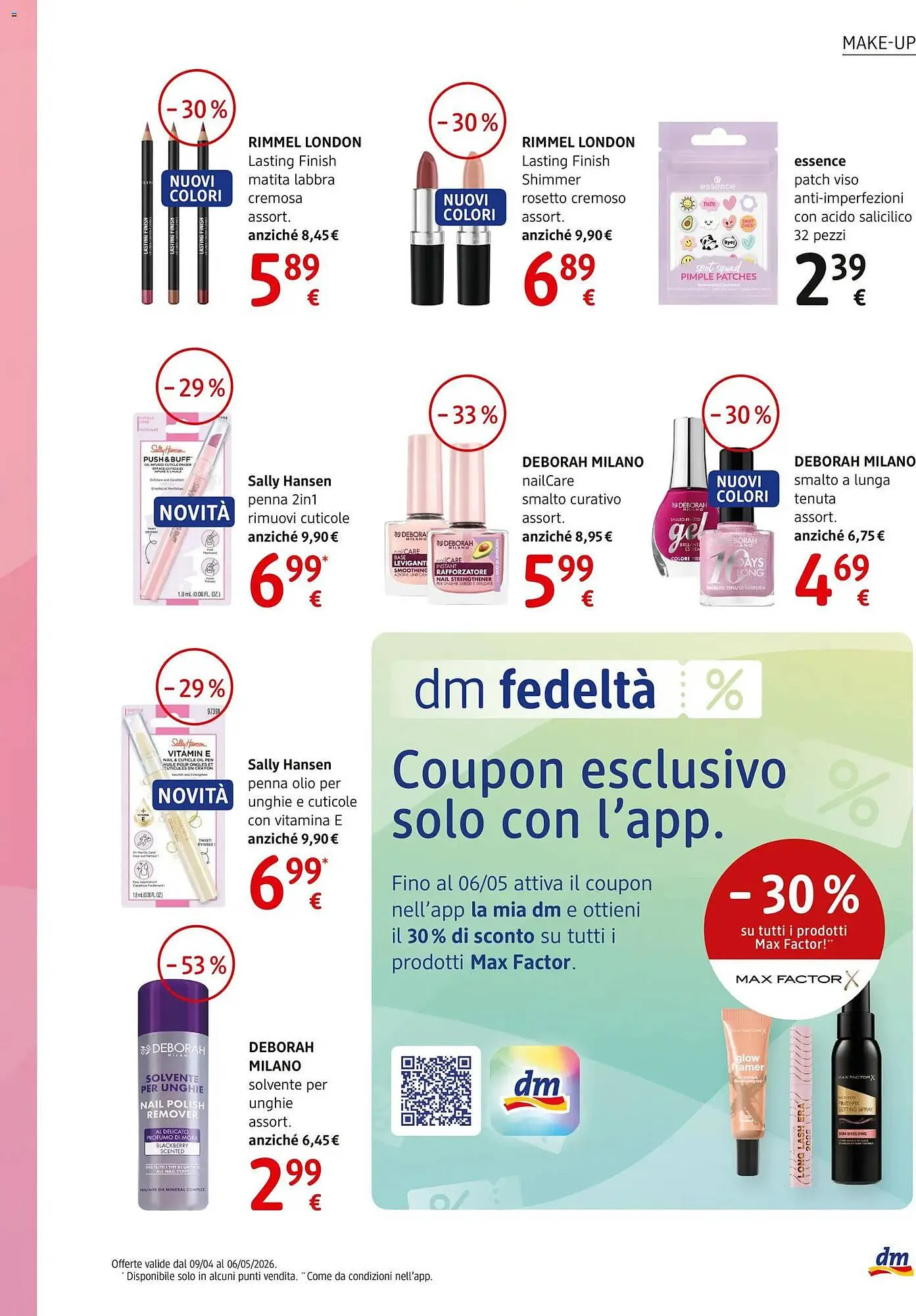 Volantino dm drogerie markt da 9 aprile a 6 maggio di 2026 - Pagina del volantino 9