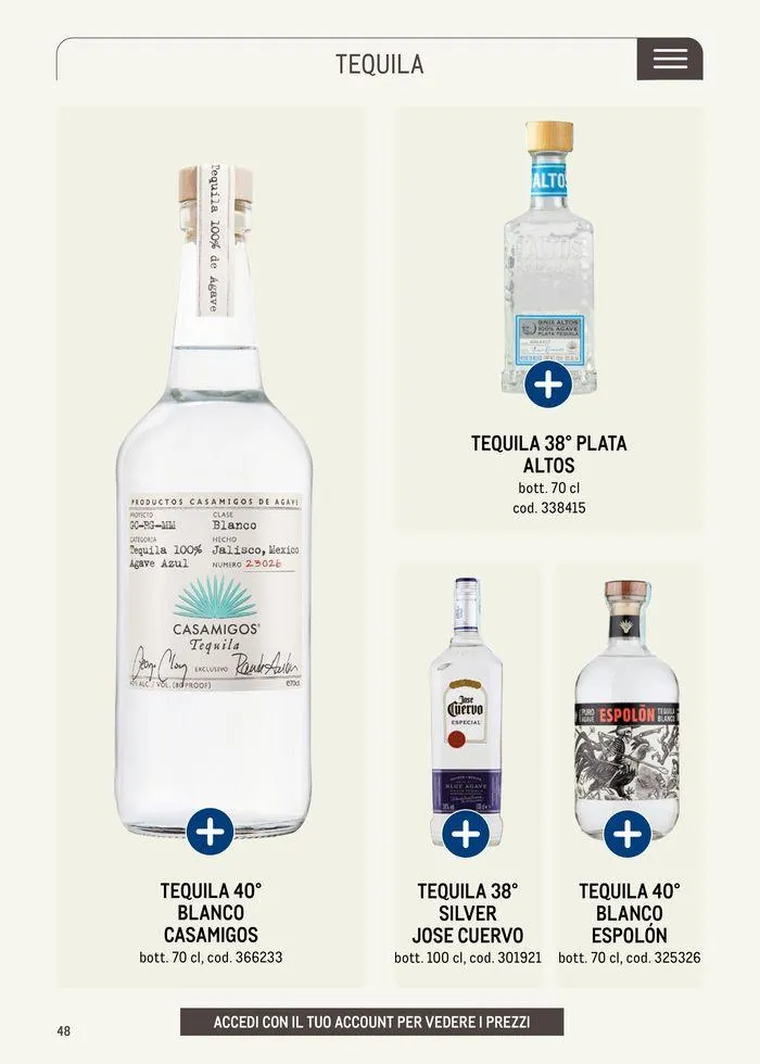 Catalogo aperitivo 2024 beverage da 20 maggio a 31 marzo di 2025 - Pagina del volantino 48