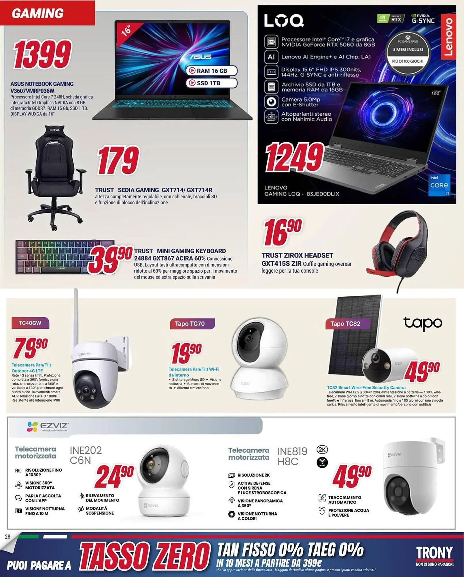 Volantino Trony da 15 gennaio a 4 febbraio di 2026 - Pagina del volantino 28