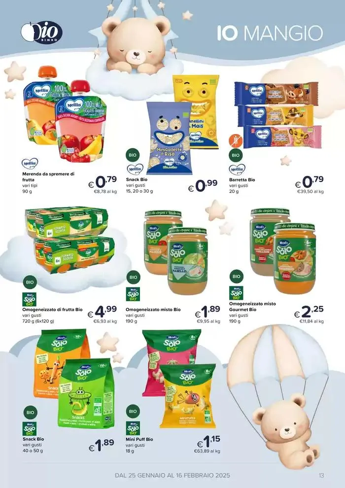 Coccole d'inverno da 25 gennaio a 16 febbraio di 2025 - Pagina del volantino 13