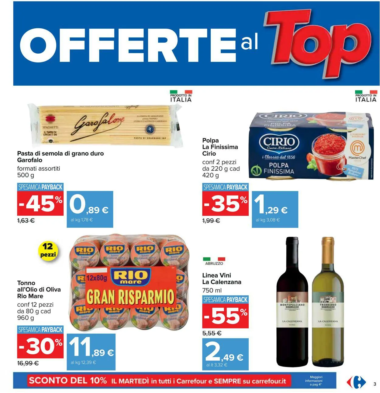 Carrefour Volantino attuale da 25 settembre a 8 ottobre di 2023 - Pagina del volantino 3