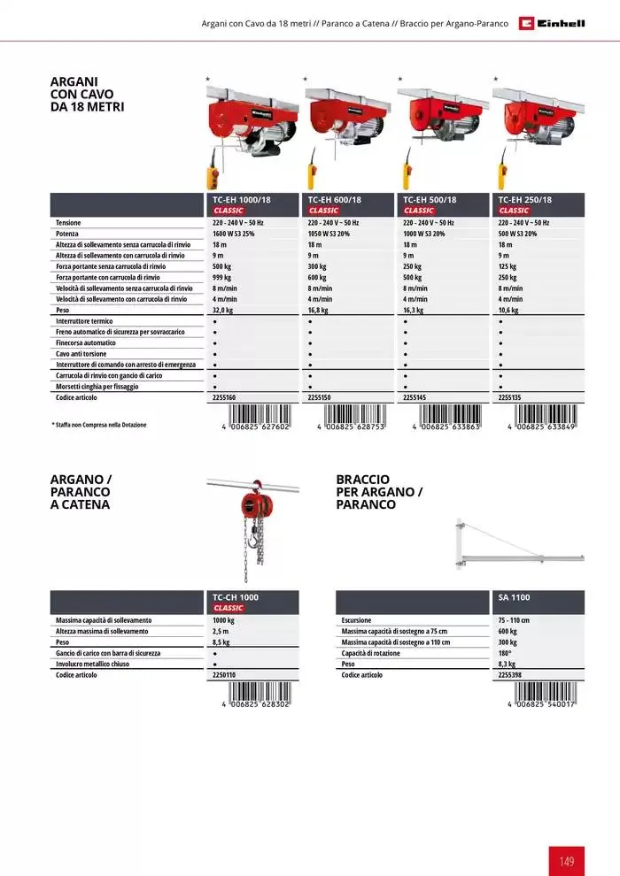 Elettroutensili 2025 da 11 febbraio a 31 dicembre di 2025 - Pagina del volantino 149