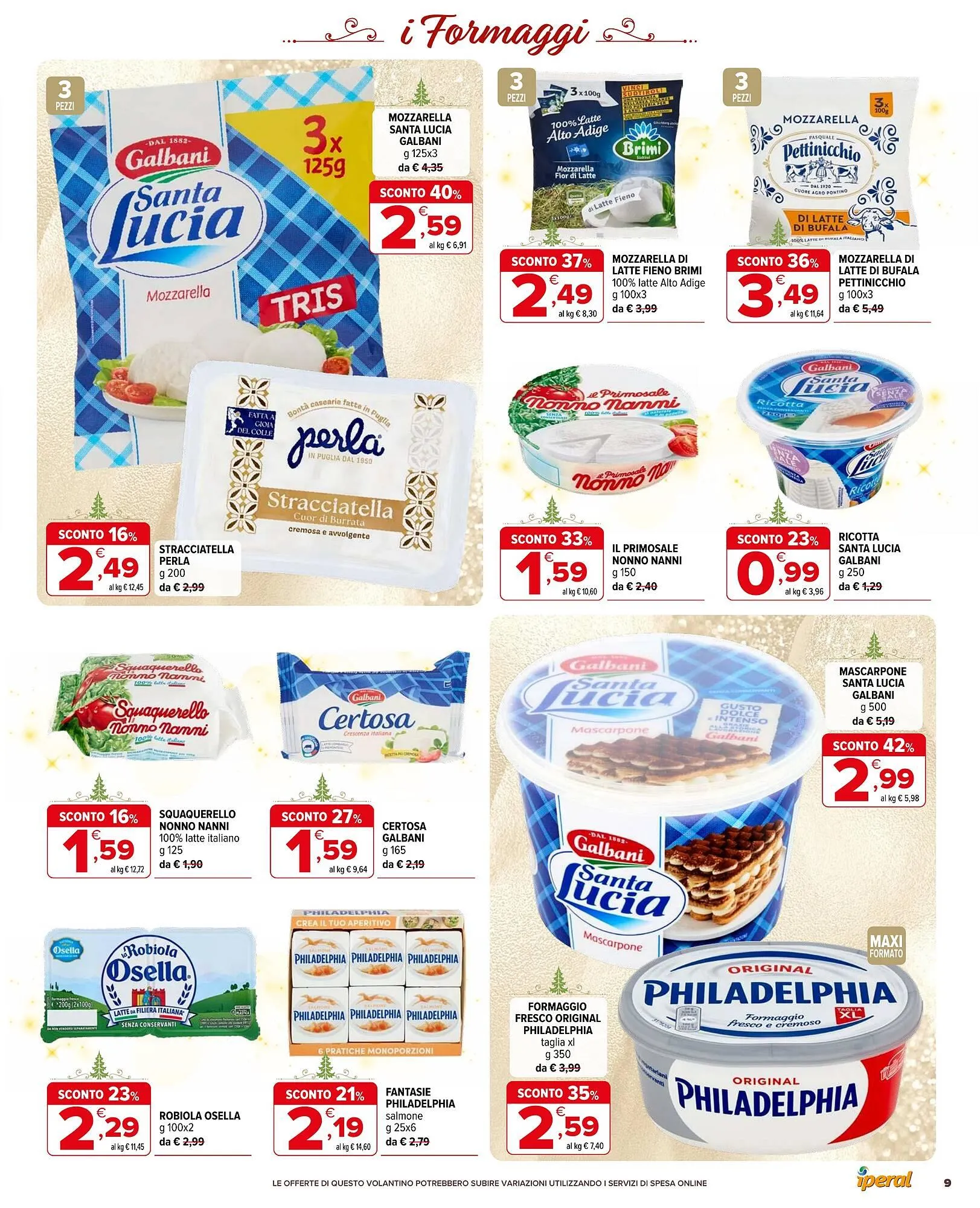Volantino Iperal da 11 dicembre a 31 dicembre di 2025 - Pagina del volantino 9