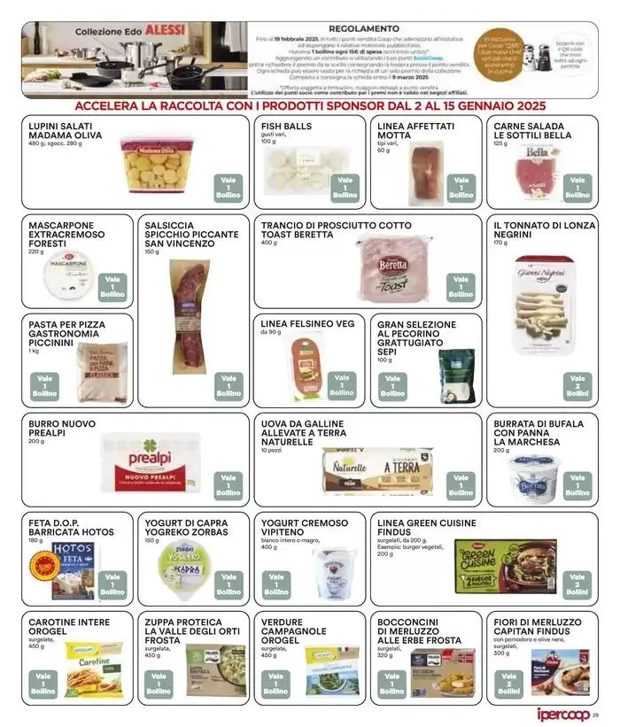 Prendi 2 Paghi 1 da 7 gennaio a 15 gennaio di 2025 - Pagina del volantino 29