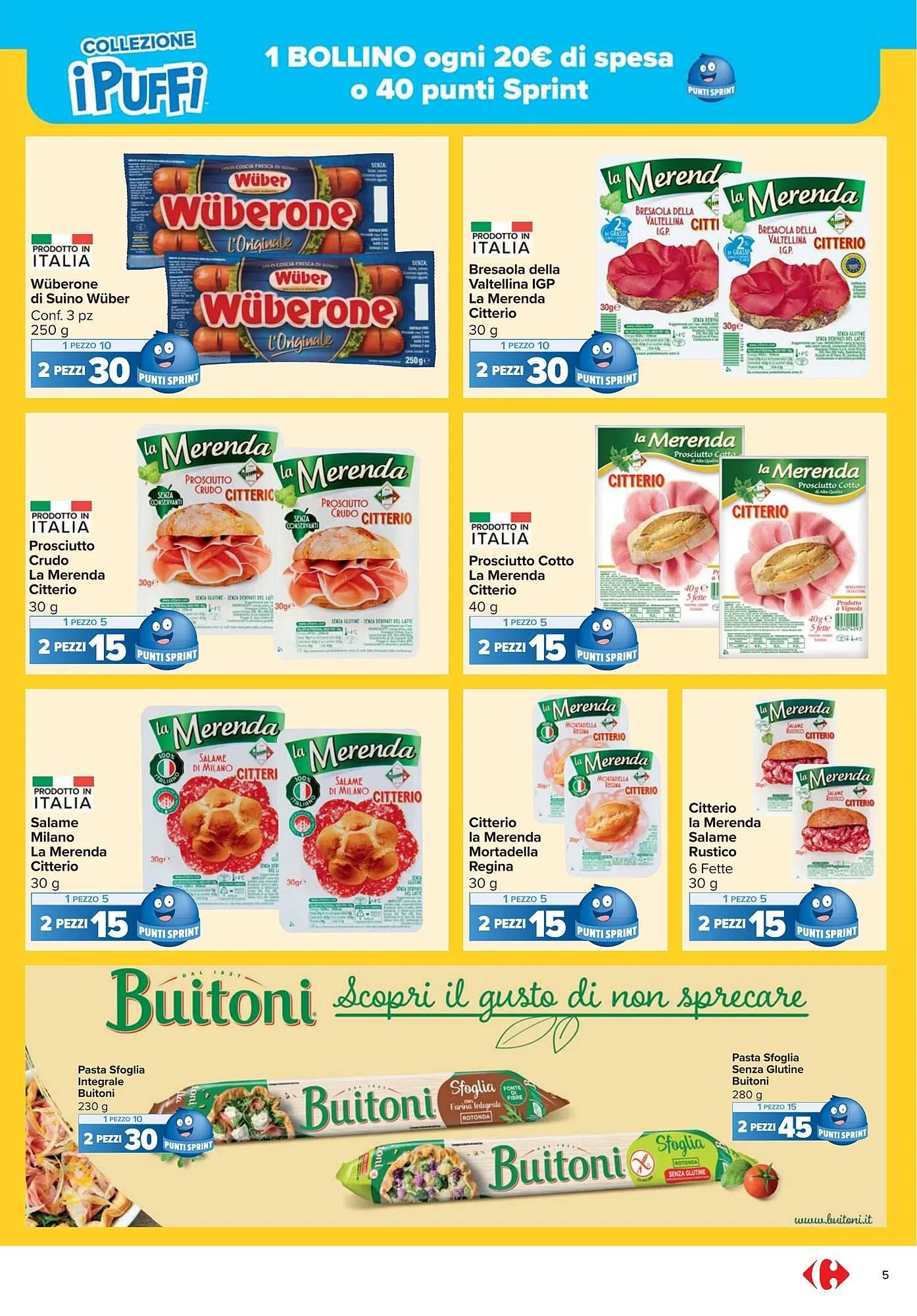 Volantino Carrefour Market da 29 maggio a 15 giugno di 2025 - Pagina del volantino 5