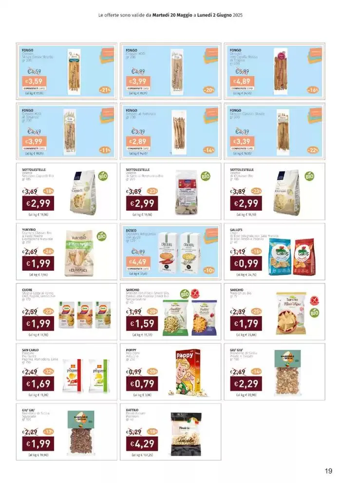 C'e un posto che sa di buono, uno spazio che profuma di bellezza da 20 maggio a 2 giugno di 2025 - Pagina del volantino 19