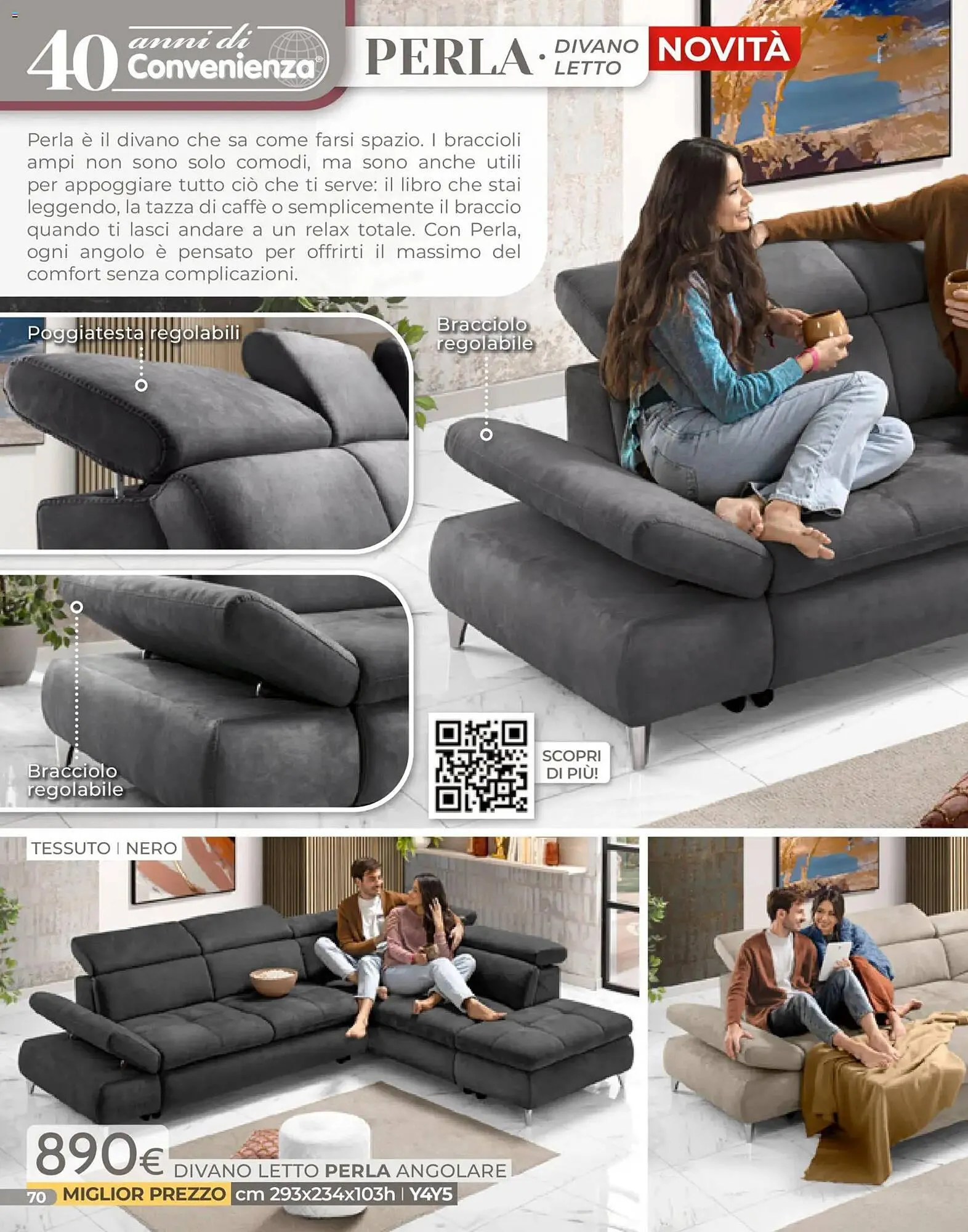 Volantino Mondo Convenienza da 4 gennaio a 31 gennaio di 2026 - Pagina del volantino 70