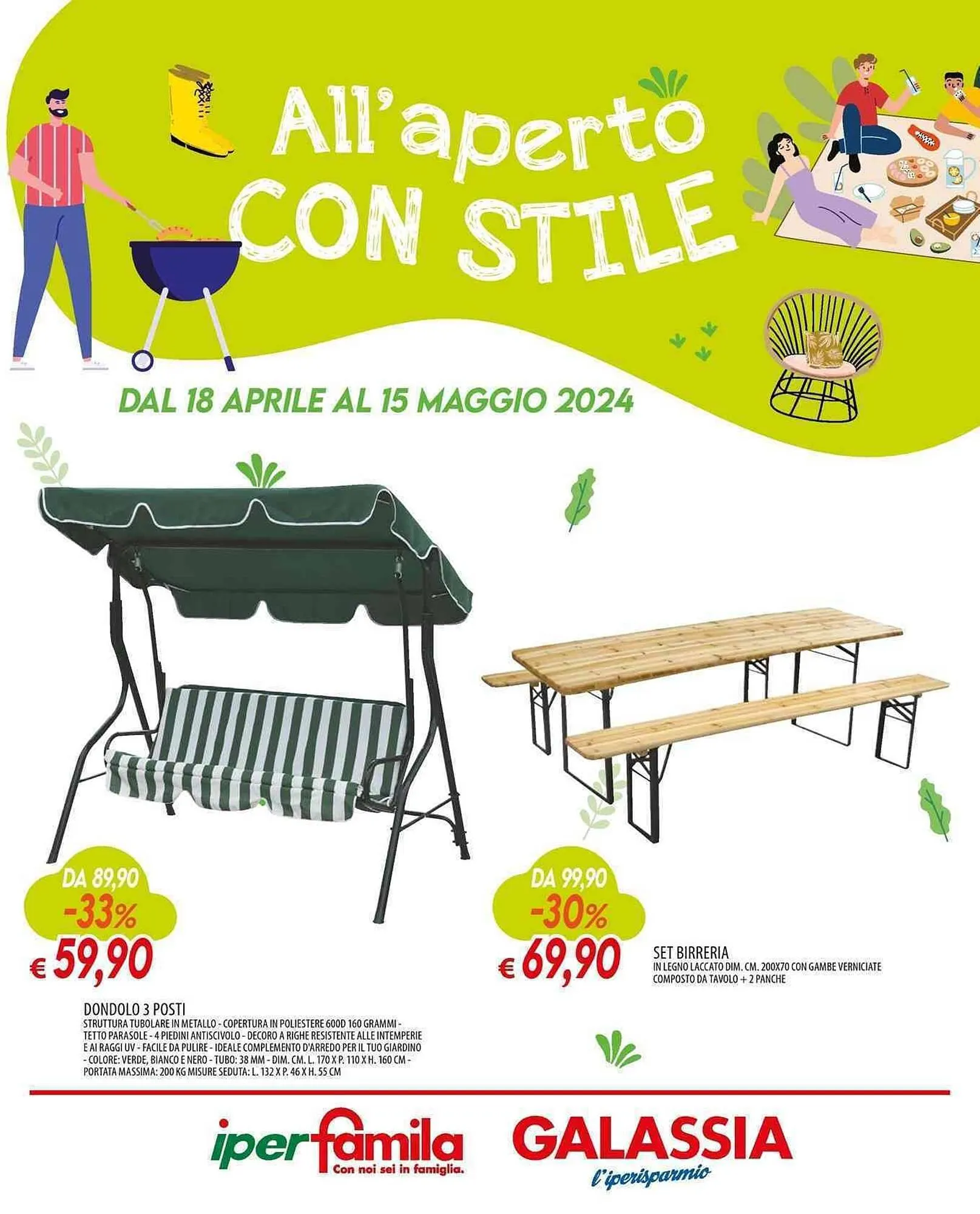 Volantino Galassia da 18 aprile a 15 maggio di 2024 - Pagina del volantino 1