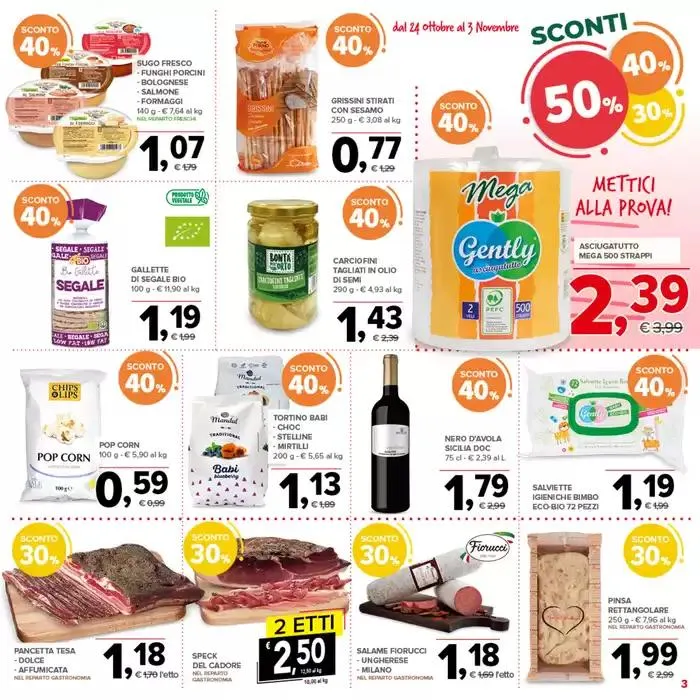 Sconti 30%40%50% da 24 ottobre a 3 novembre di 2024 - Pagina del volantino 3
