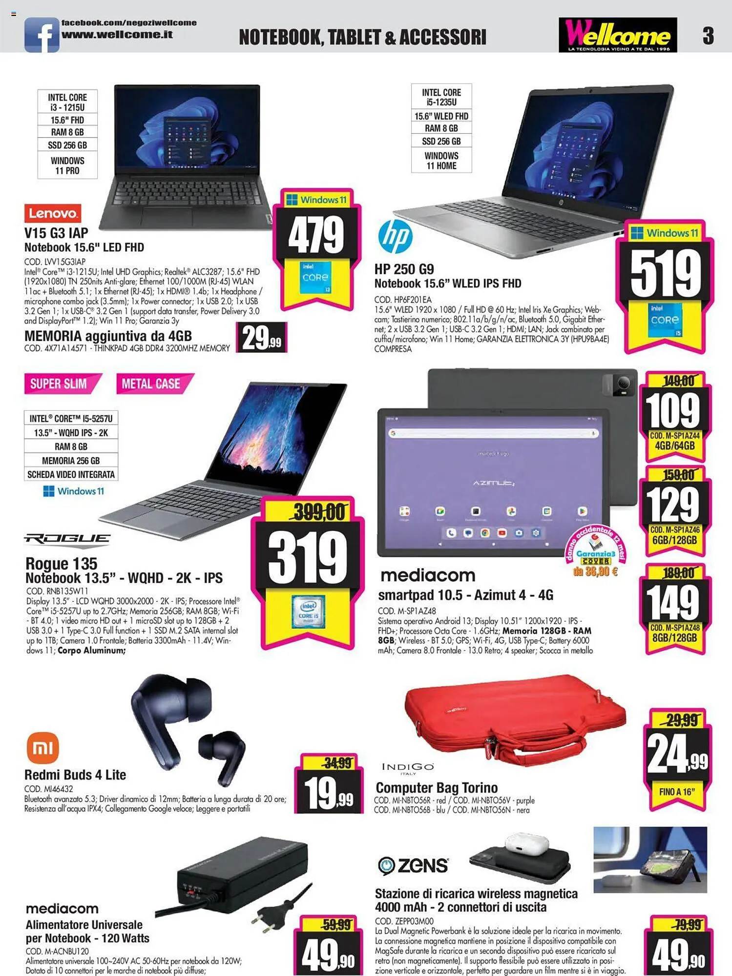 Volantino Wellcome da 19 febbraio a 30 marzo di 2024 - Pagina del volantino 3